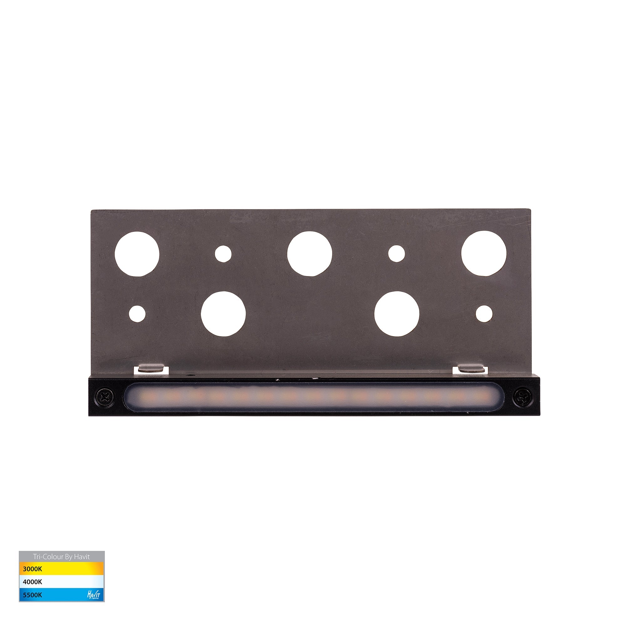 HV3298T-BLK-12V - Preston Black LED Coping Light