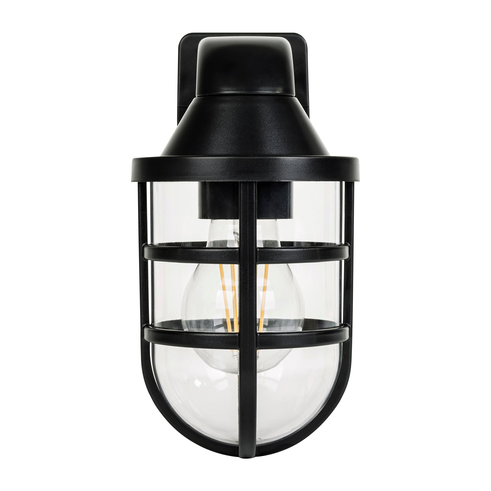 HV3511W-BLK - Marina Polycarbonate Black Wall Light