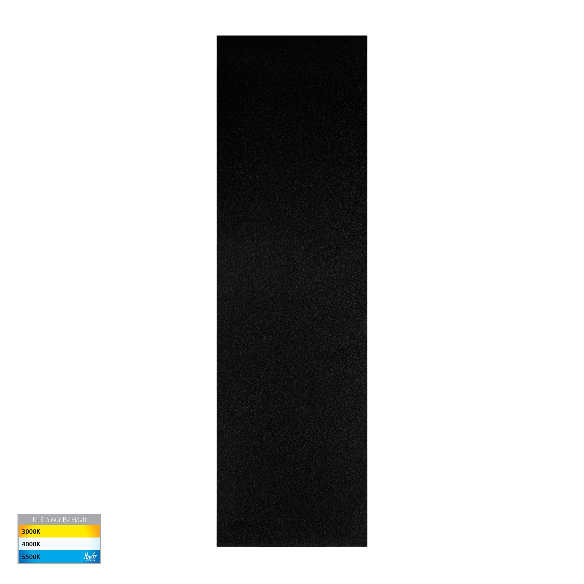 HV3571T-BLK - Barline Shadow Aluminium Black 300mm Wall Light