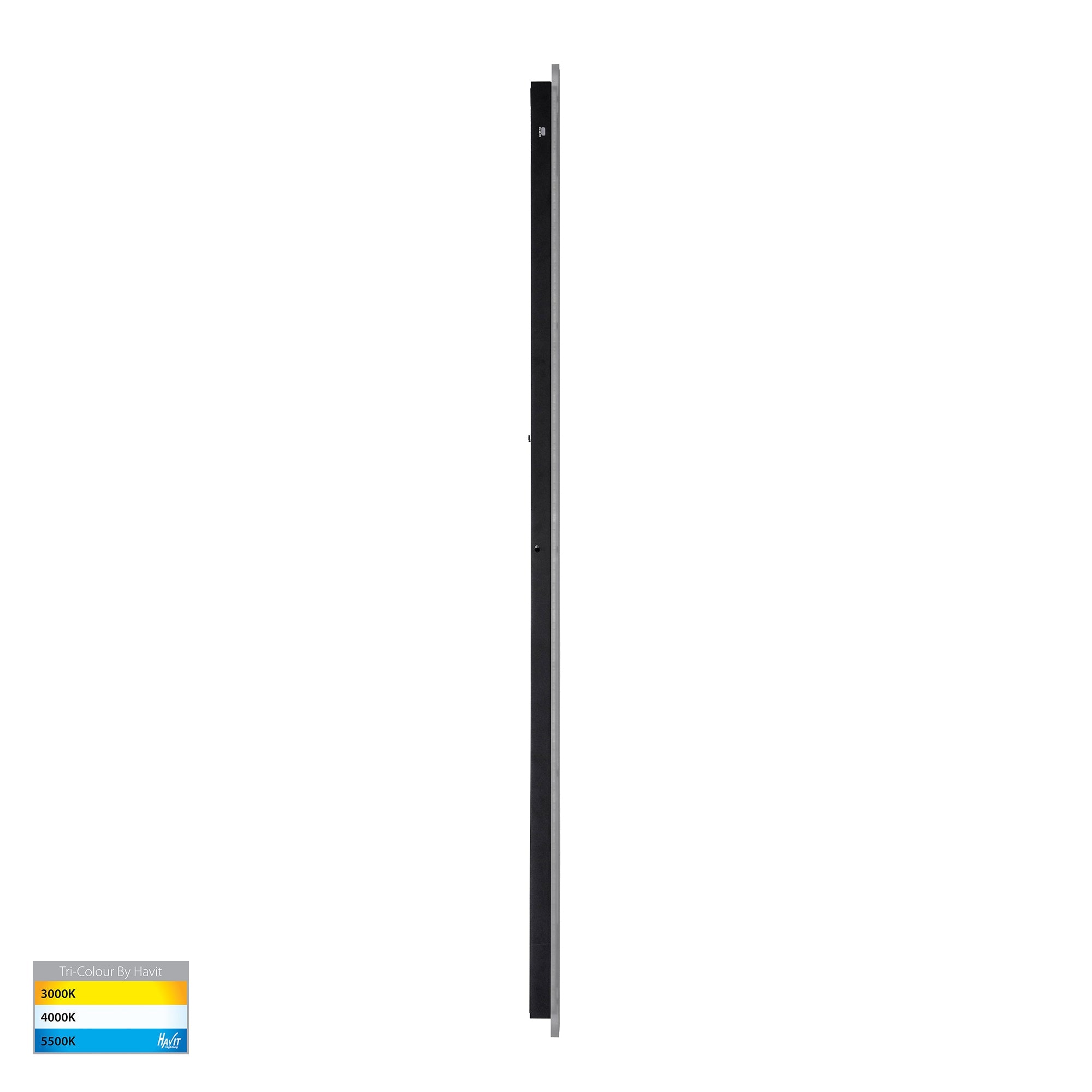 HV3586T-BLK - Barline Aluminium Black 1500mm Wall Light