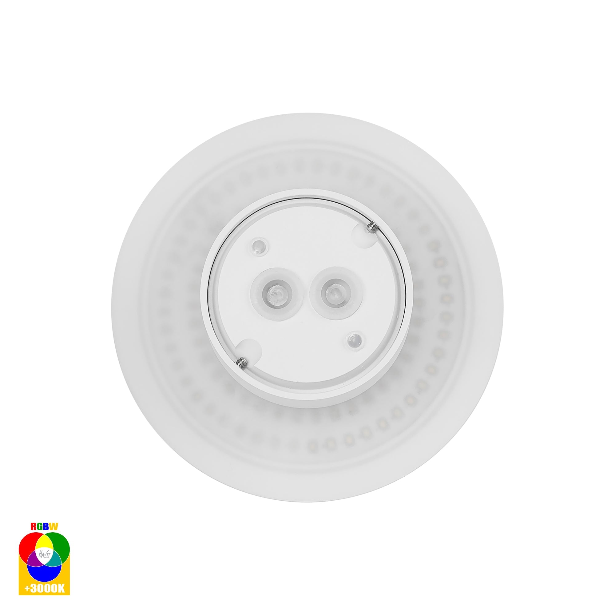 HV3591RGBW-WHT - Halo White RGBW LED Wall Light