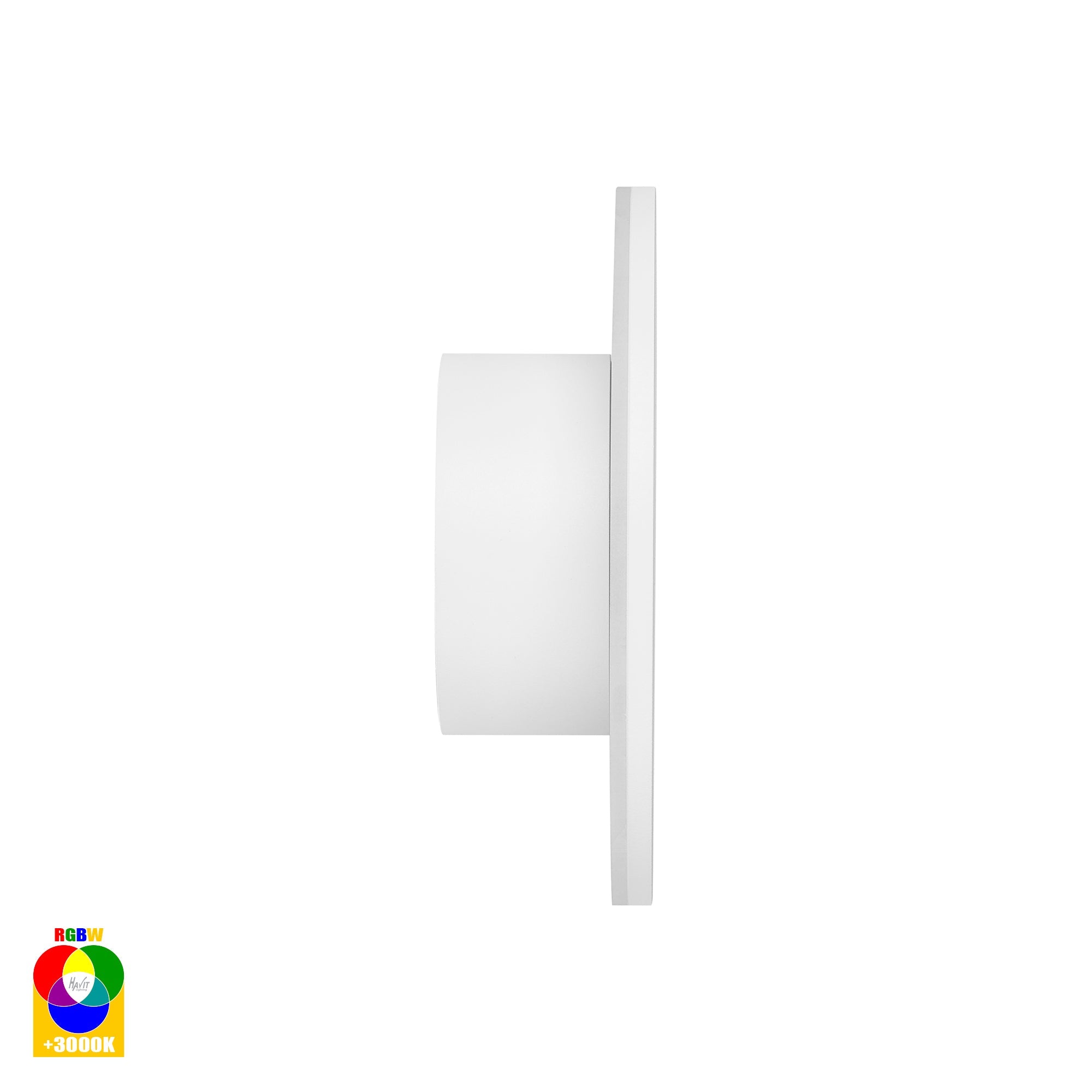 HV3591RGBW-WHT - Halo White RGBW LED Wall Light