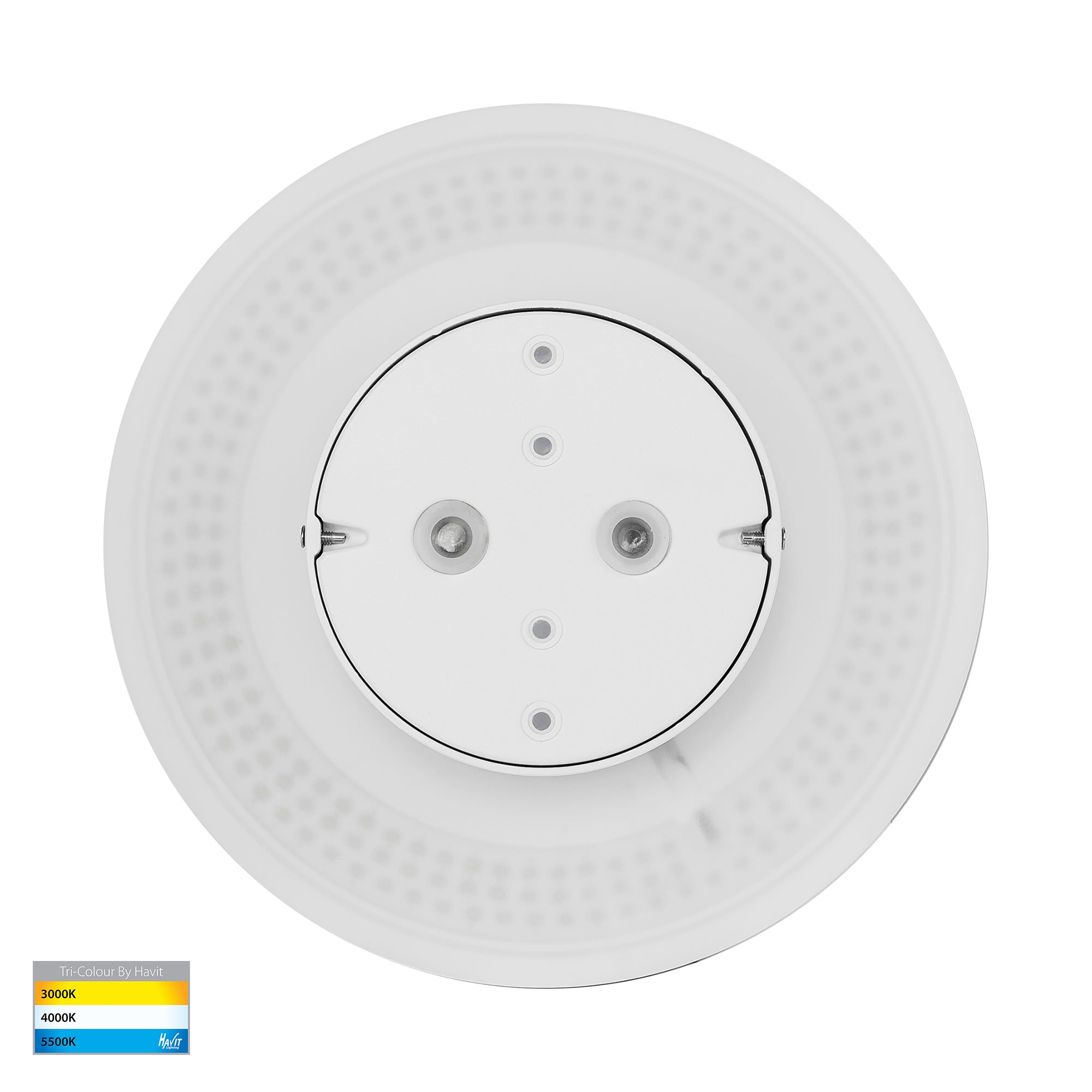 HV3593T-WHT - Halo White TRI Colour LED Wall Light