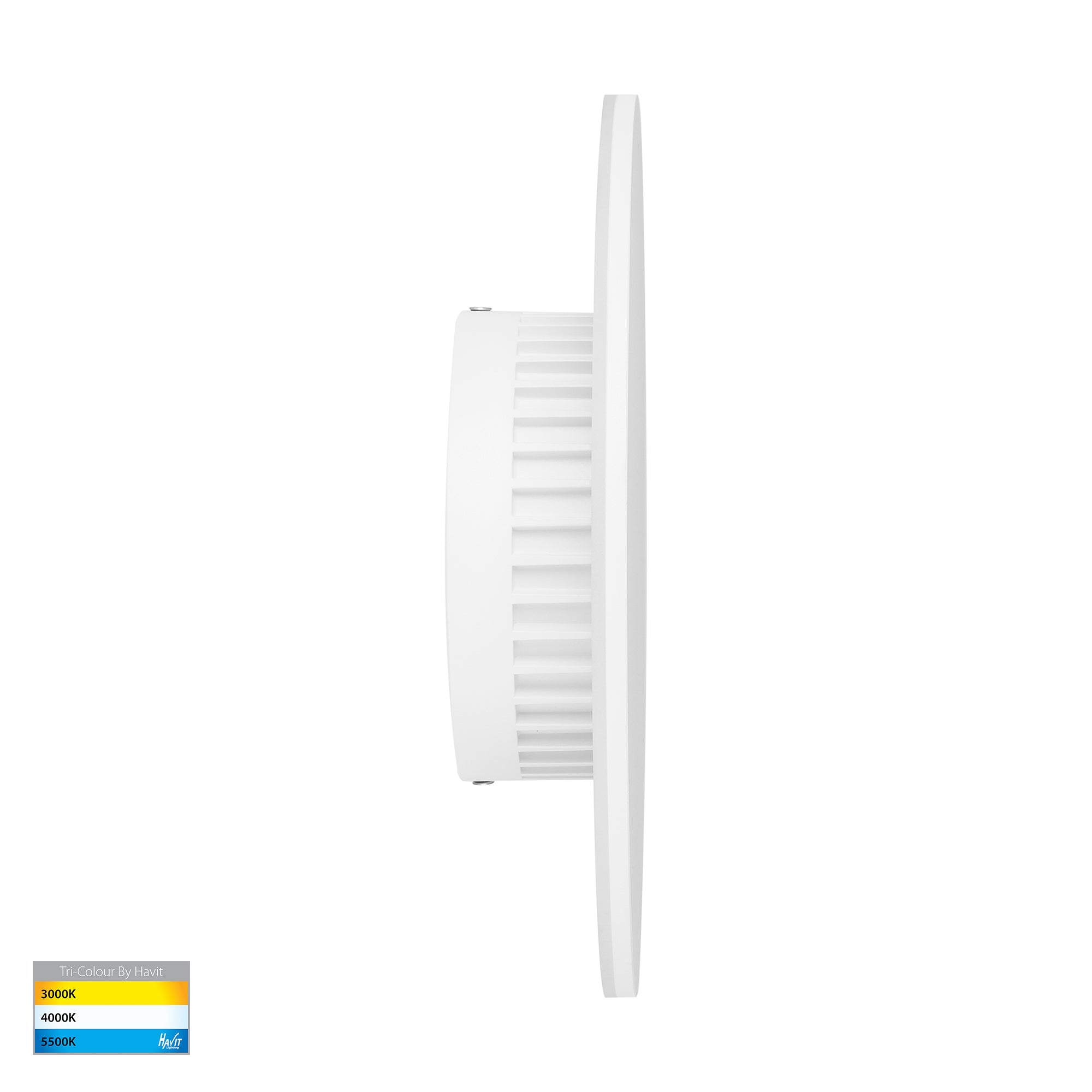 HV3593T-WHT - Halo White TRI Colour LED Wall Light