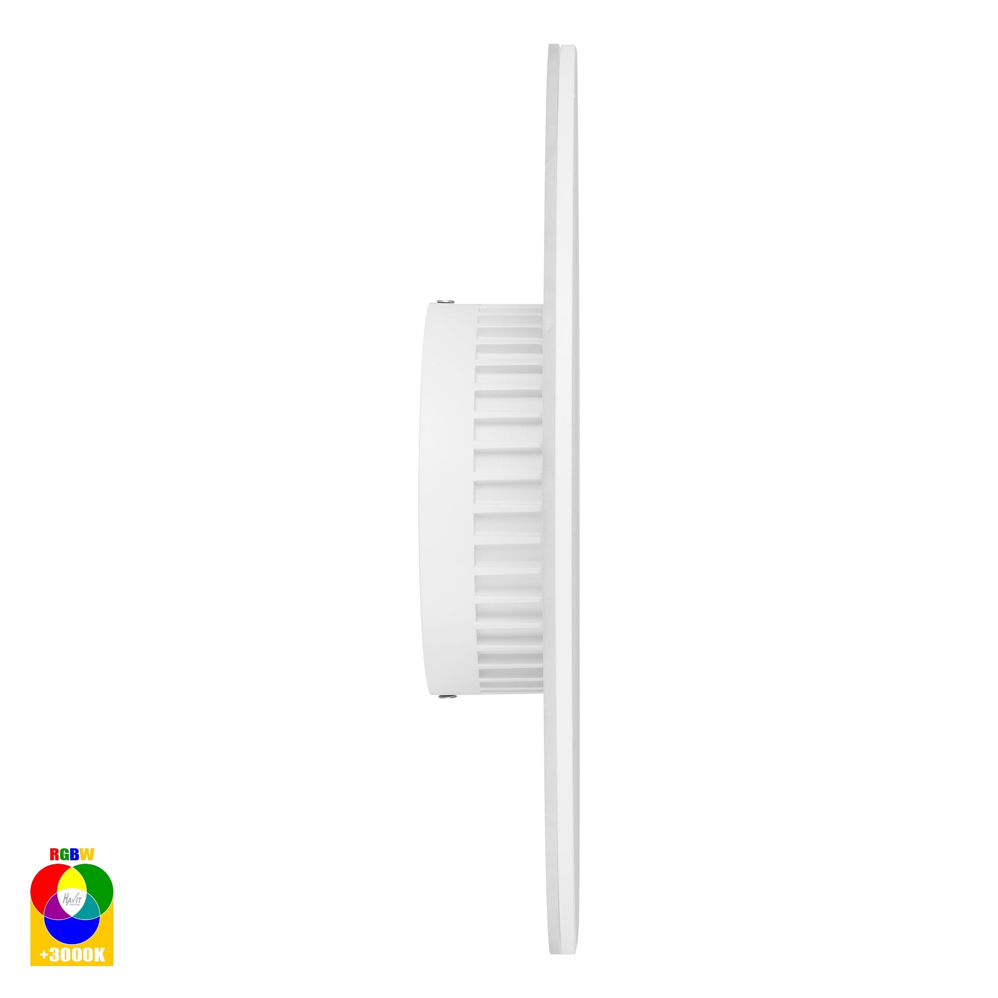 HV3594RGBW-WHT - Halo White RGBW LED Wall Light