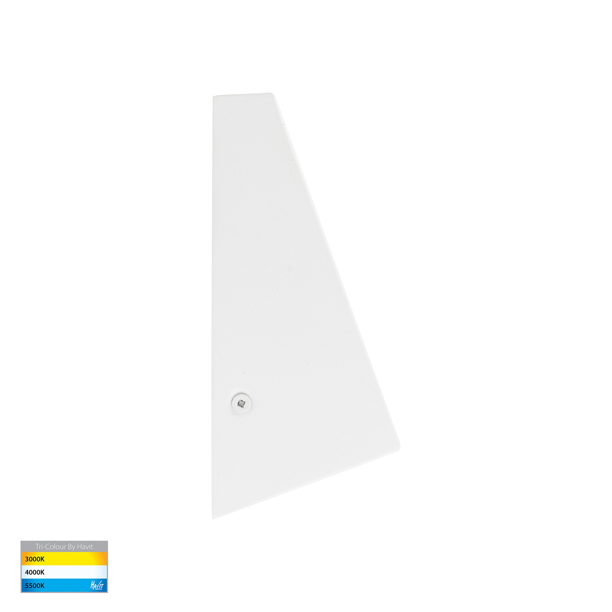 HV3602T-WHT- HV3605T-WHT -Taper White TRI Colour LED Wedge Wall Light