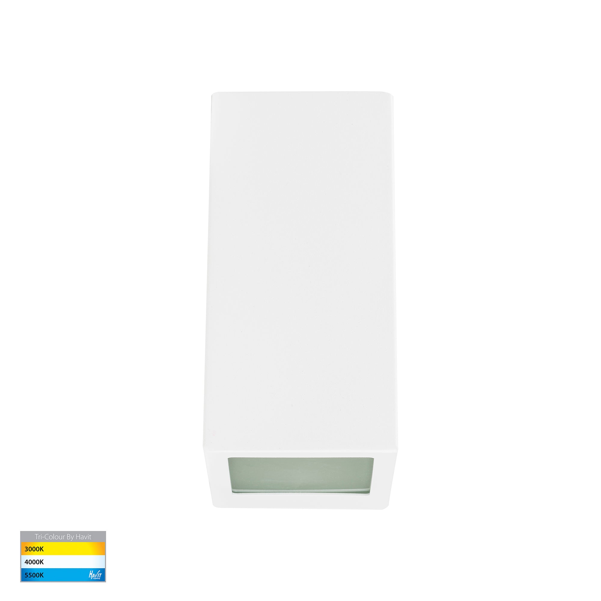 HV3602T-WHT- HV3605T-WHT -Taper White TRI Colour LED Wedge Wall Light