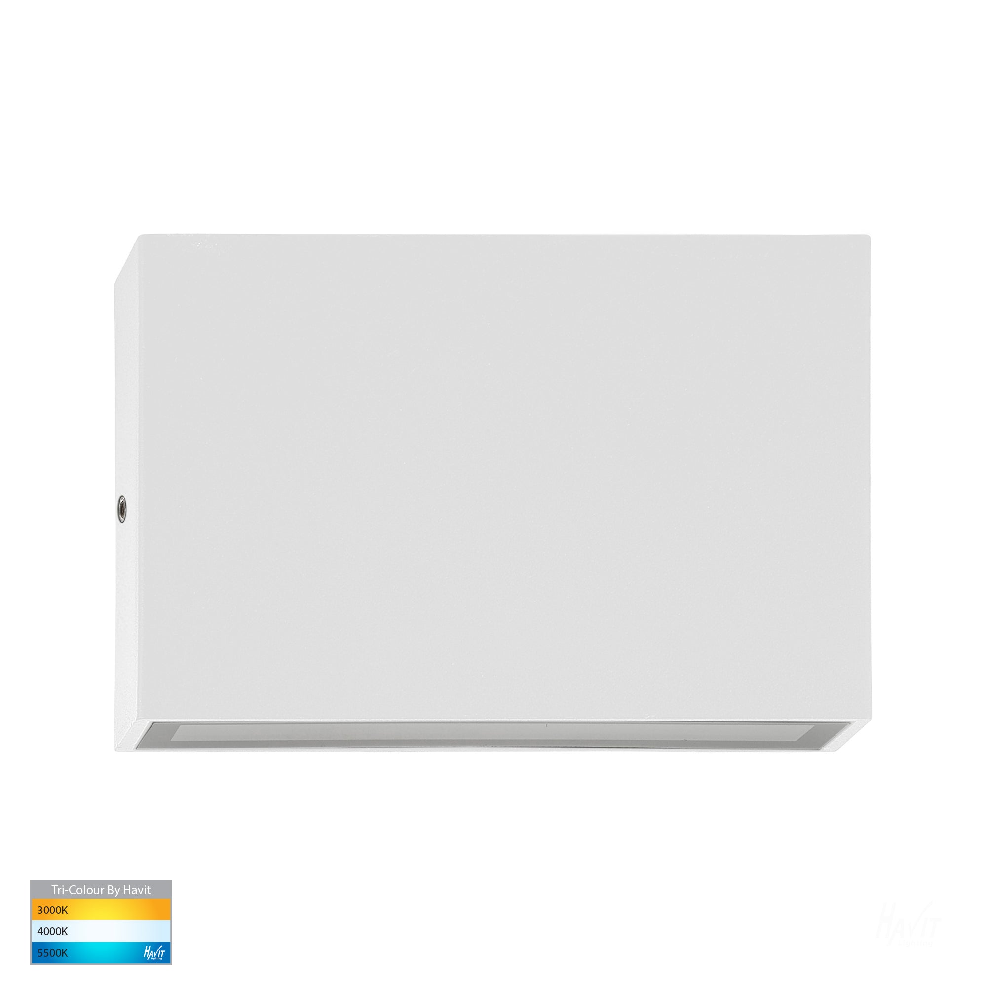 HV3645T-WHT - Essil White Fixed Down LED Wall Light