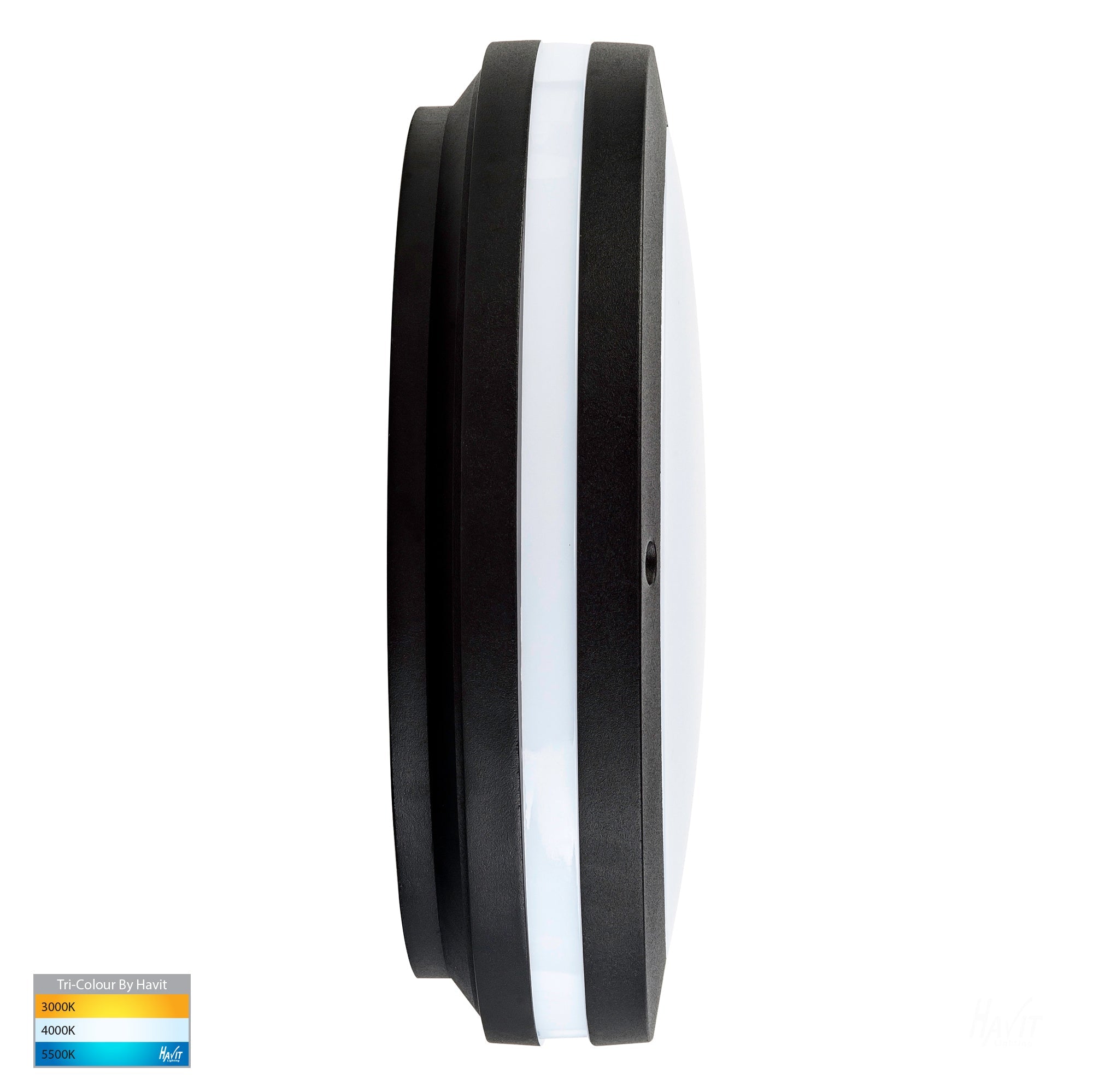 HV3670T-BLK - Stor Black LED Bunker Light