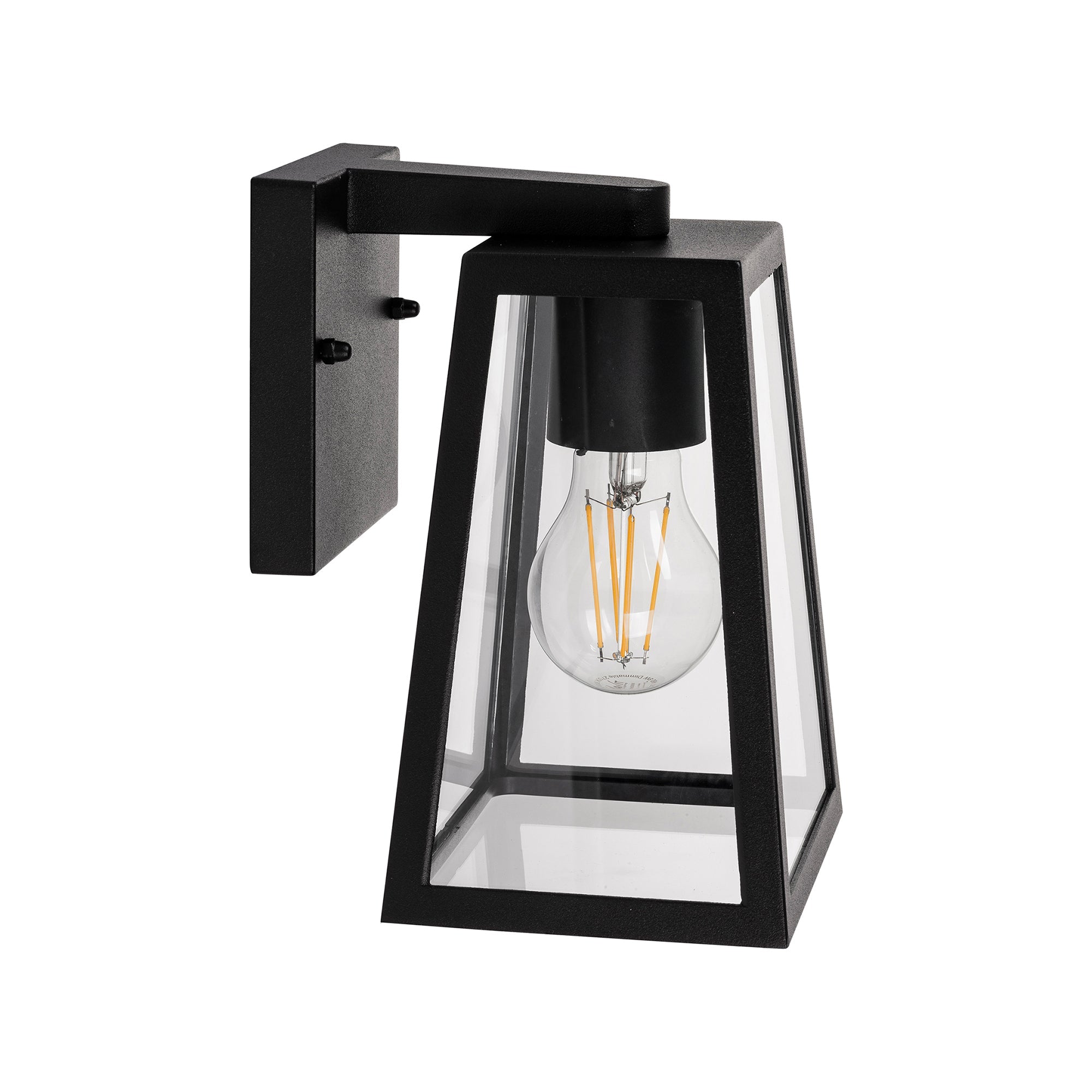 HV3672W-BLK - Licht Aluminium Black Wall Light