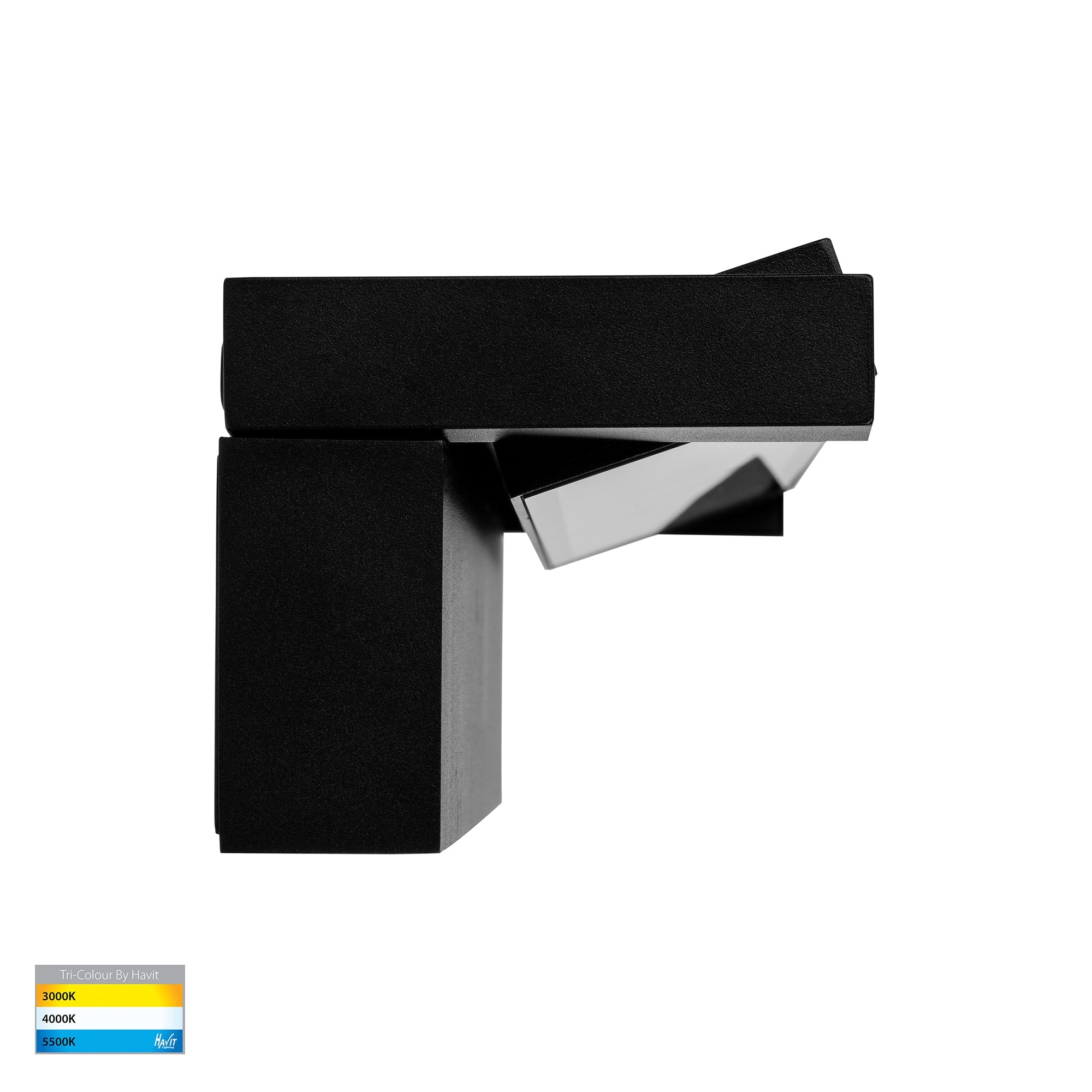 HV3732T-BLK - Locu Aluminium Black 24w Adjustable LED Floodlight