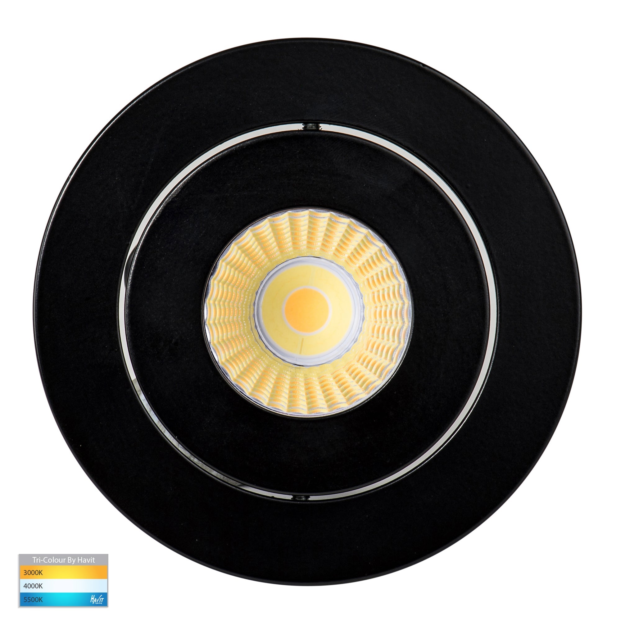 HV5512T-BLK - Prime Black Tilt LED Downlight