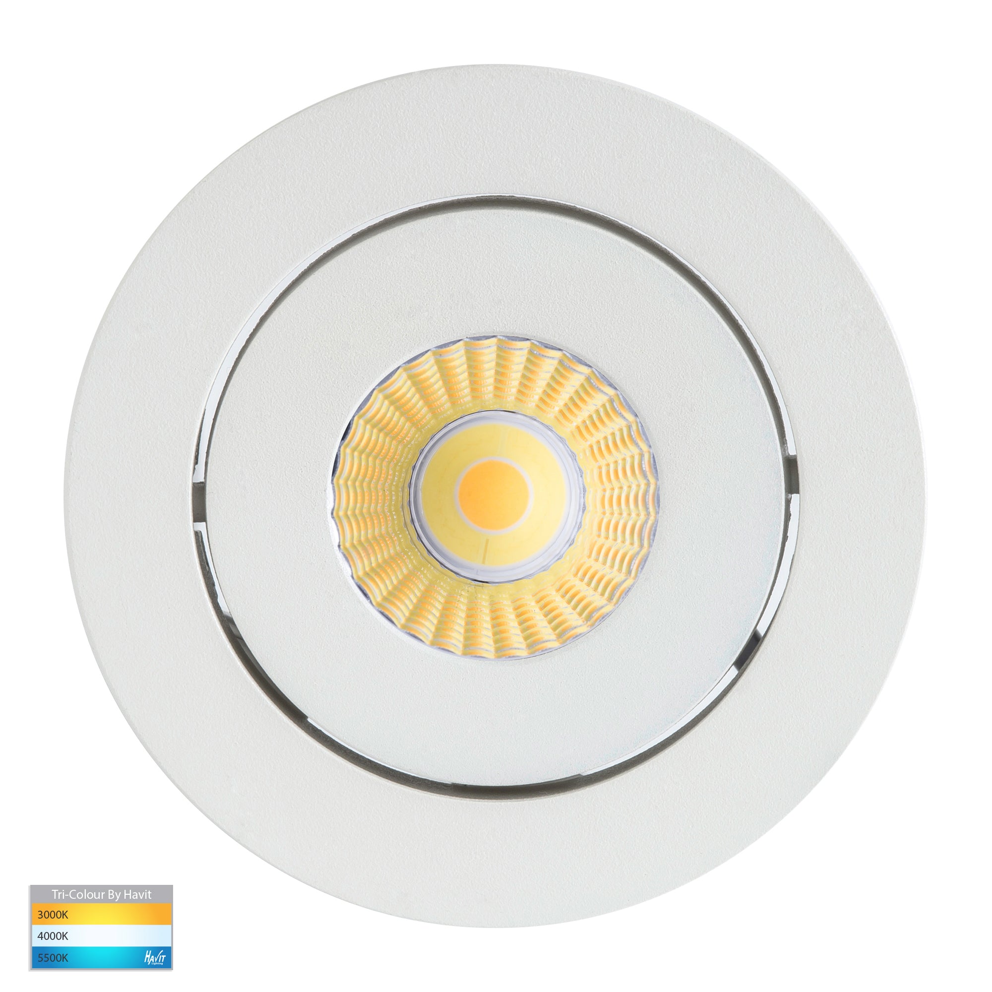 HV5512T-WHT - Prime White Tilt LED Downlight