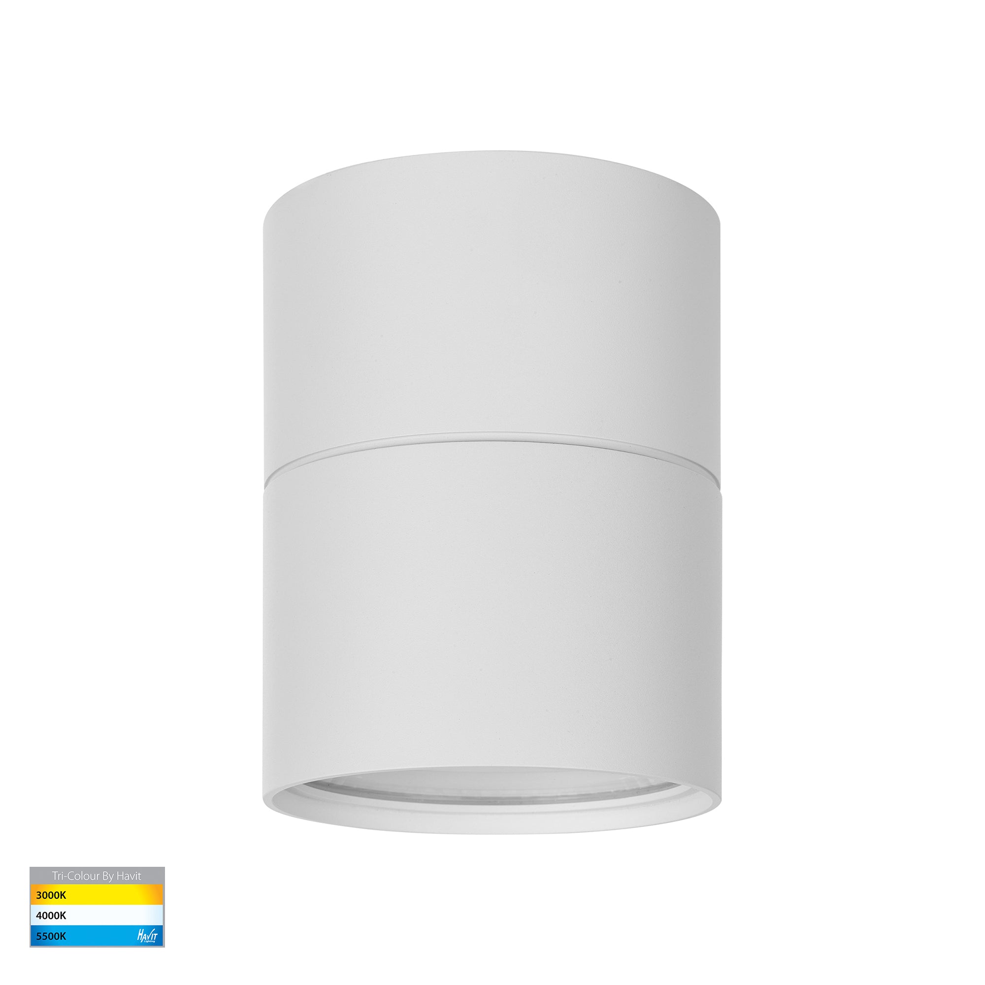 HV5803T-WHT-EXT | HV5803T-WHT-EXT-12V - Nella White 12w Surface Mounted LED Downlight with Extension