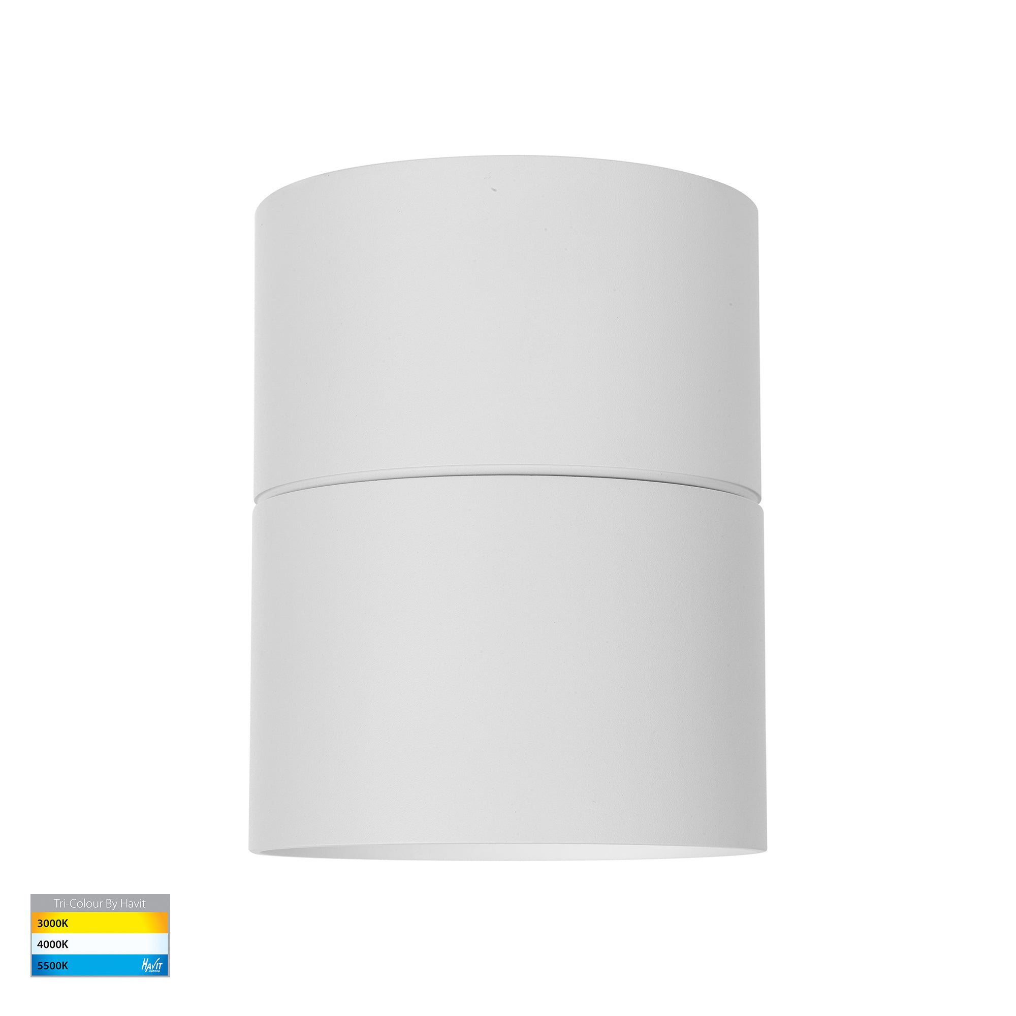 HV5803T-WHT-EXT | HV5803T-WHT-EXT-12V - Nella White 12w Surface Mounted LED Downlight with Extension