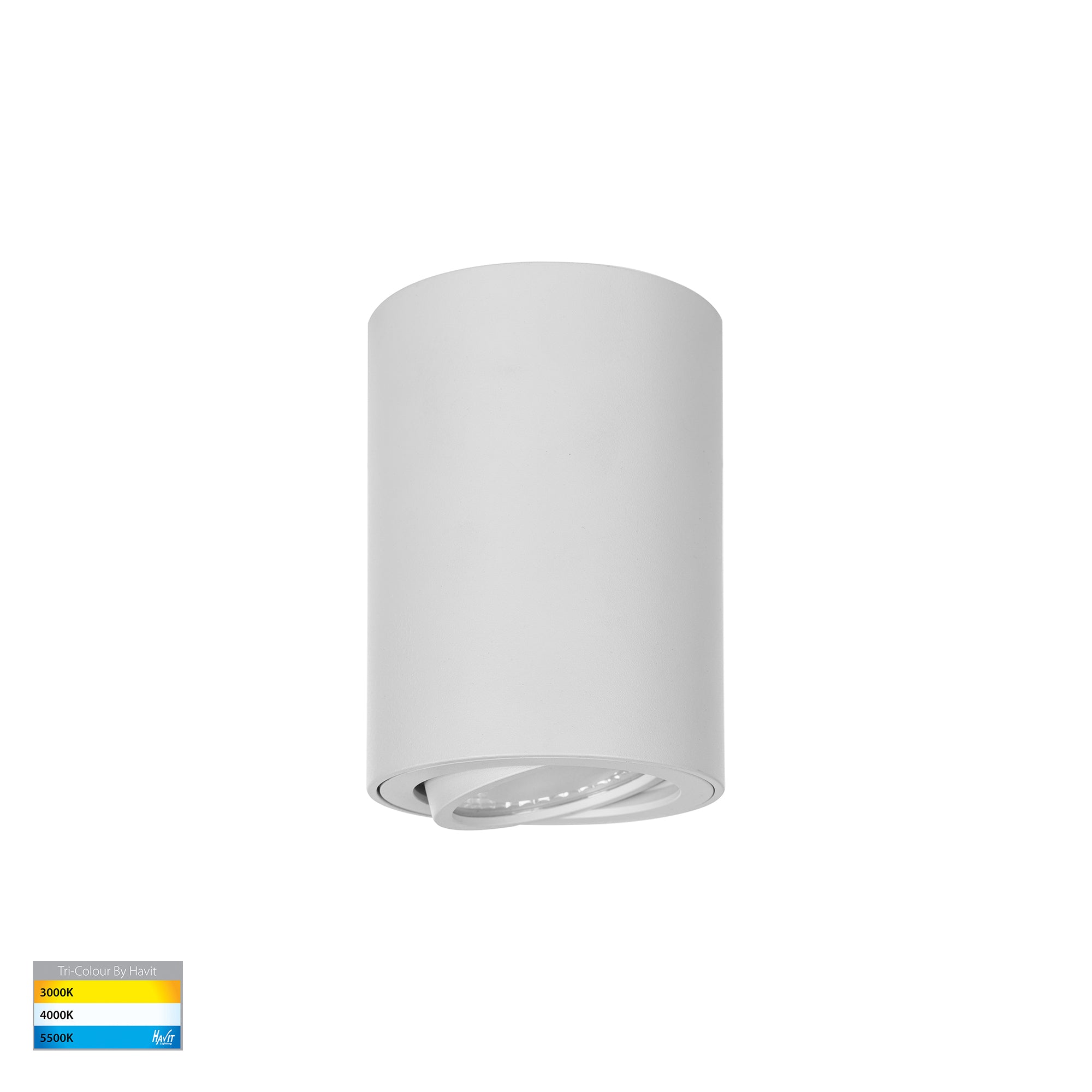 HV5812T-WHT |  HV5812T-WHT-12V - Nella 7w LED White Adjustable Surface Mounted Downlight