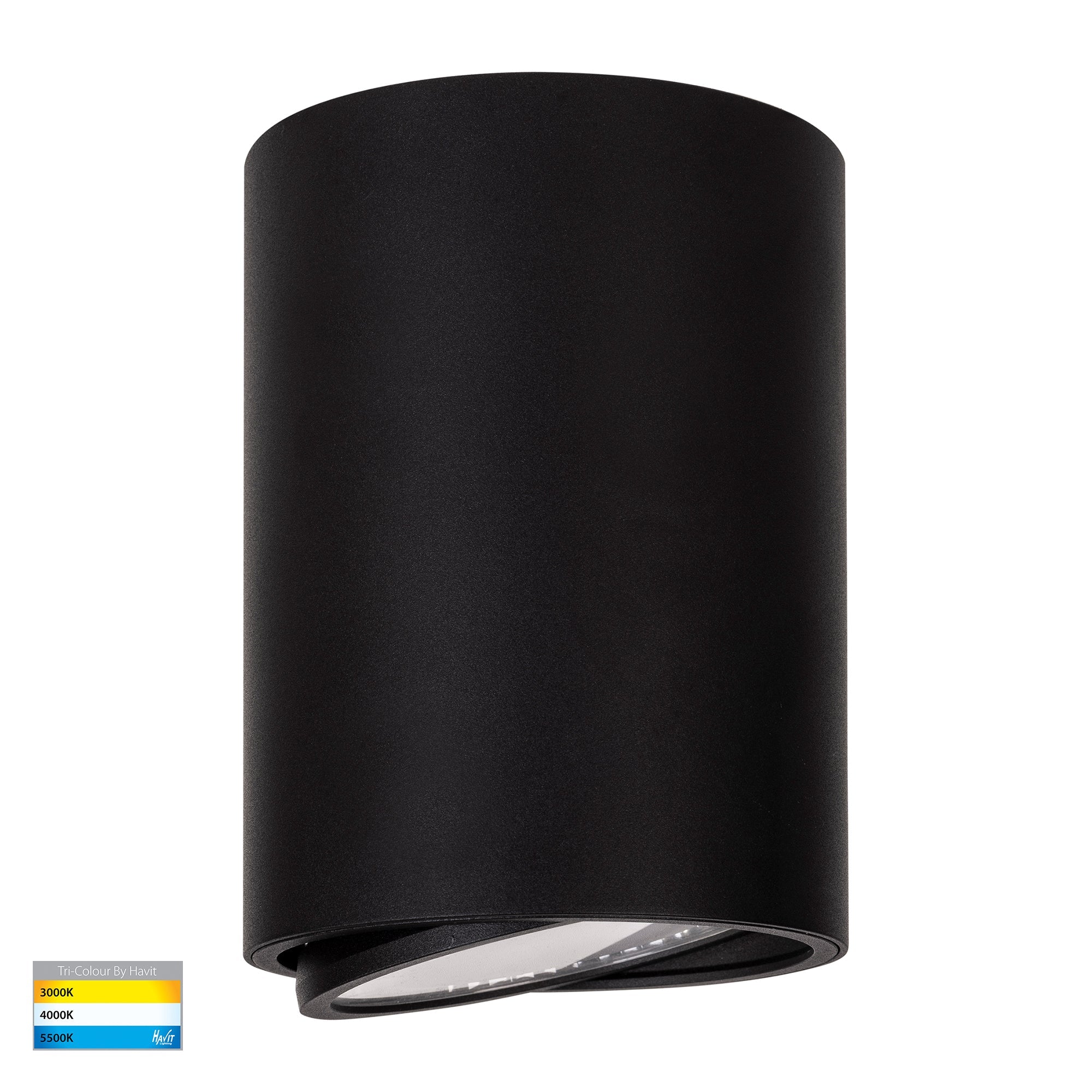 HV5815T-BLK | HV5815T-BLK-12V - NELLA 18w LED Black Adjustable Surface Mounted Downlight