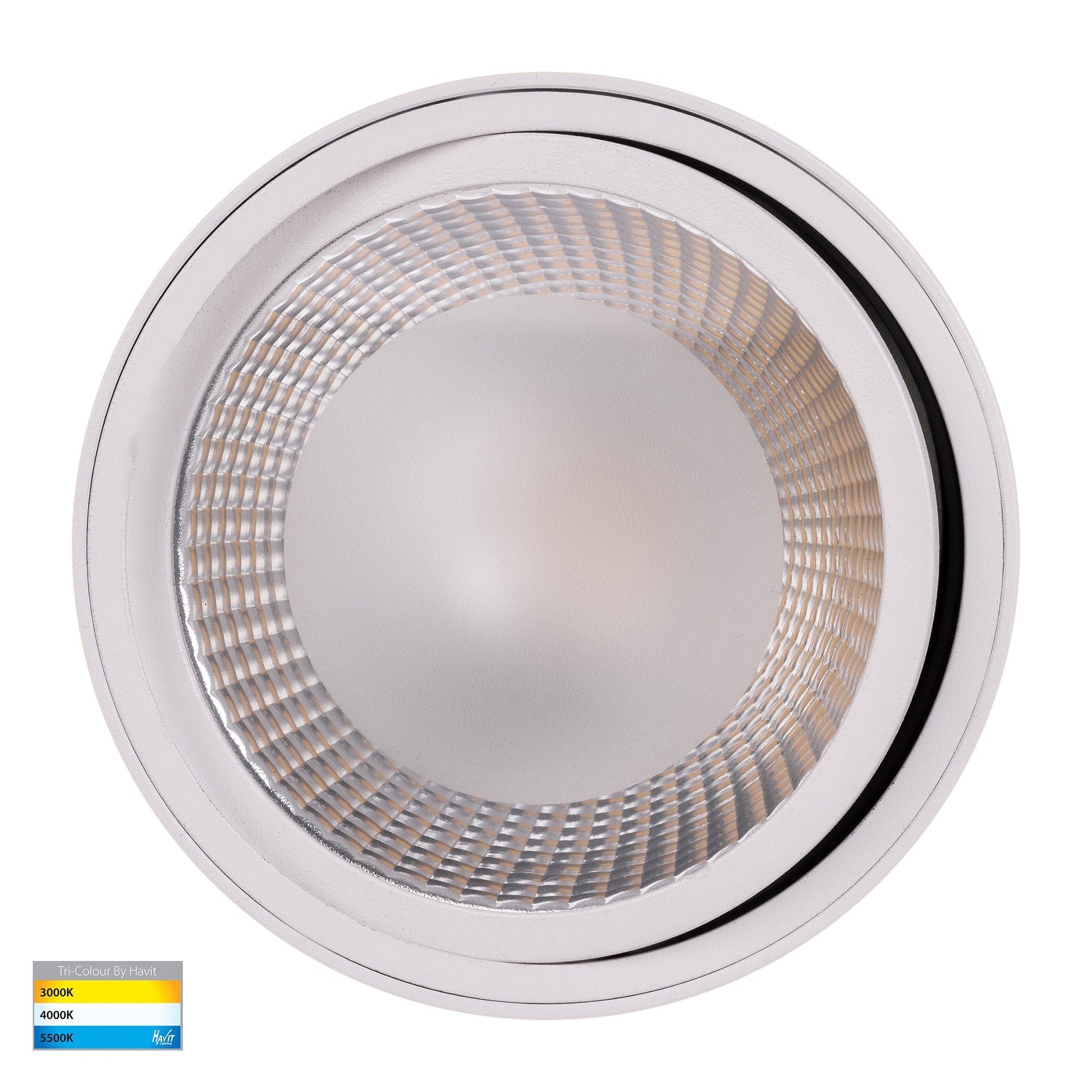 HV5815T-WHT | HV5815T-WHT-12V - Nella 18w LED White Adjustable Surface Mounted Downlight
