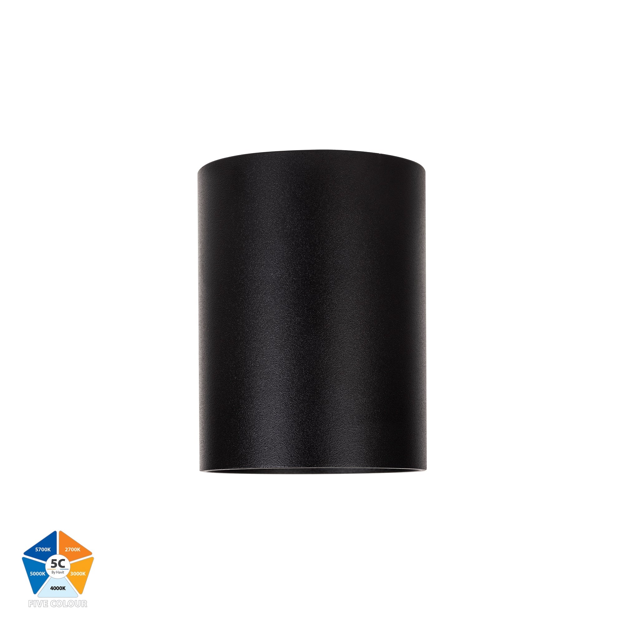 HV5841S-BLK | HV5841S-BLK-12V - Nella Black 7w Surface Mounted LED Downlight