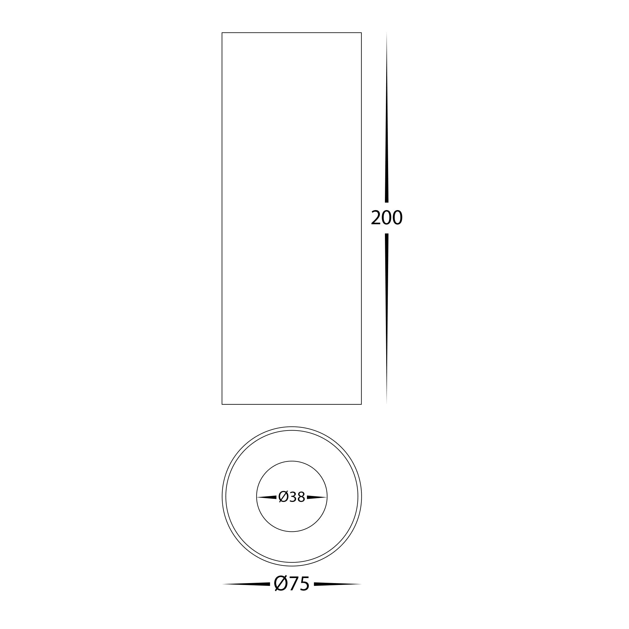 HV5841S-WHT-EXT | HV5841S-WHT-EXT-12V - Nella White 7w Surface Mounted LED Downlight