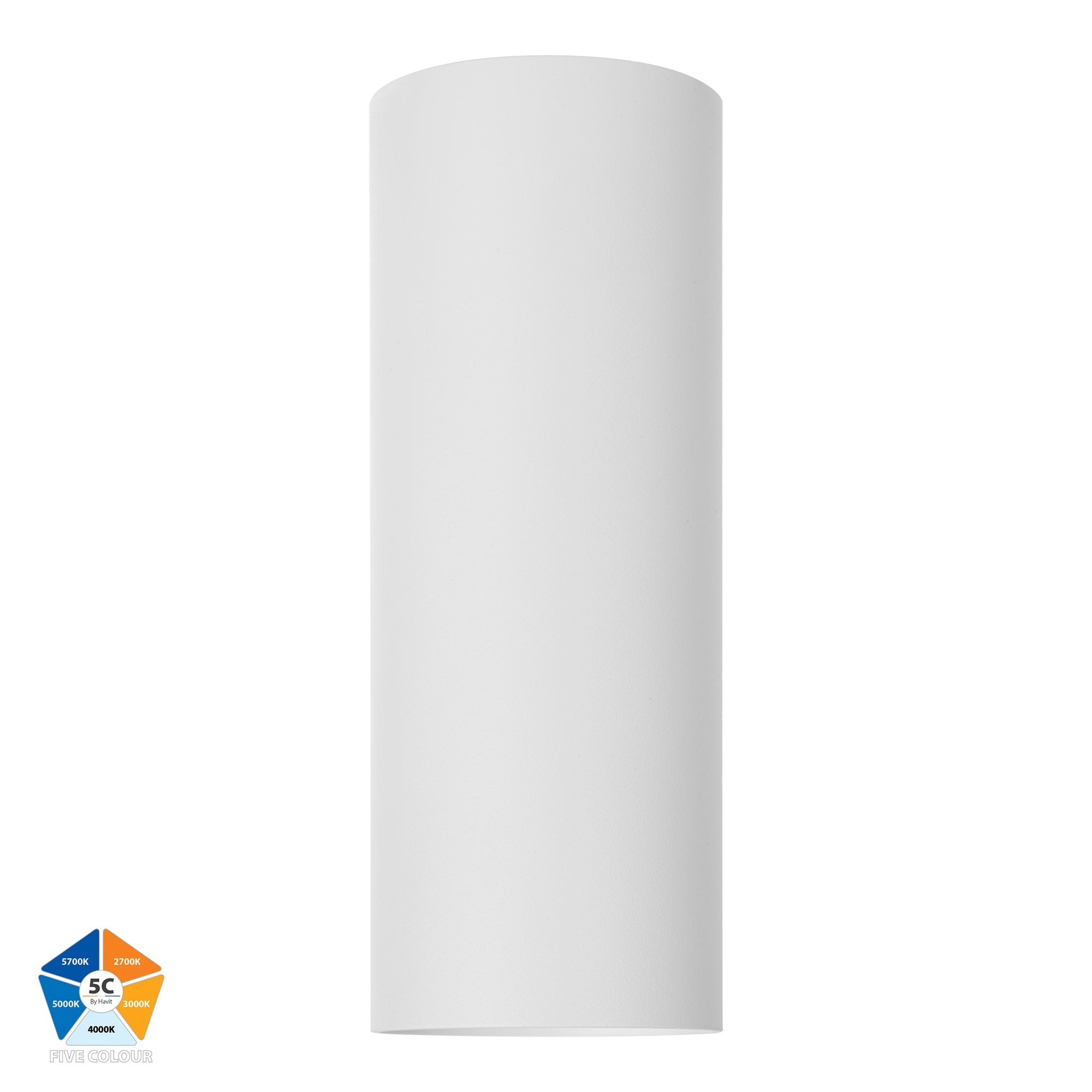 HV5841S-WHT-EXT | HV5841S-WHT-EXT-12V - Nella White 7w Surface Mounted LED Downlight