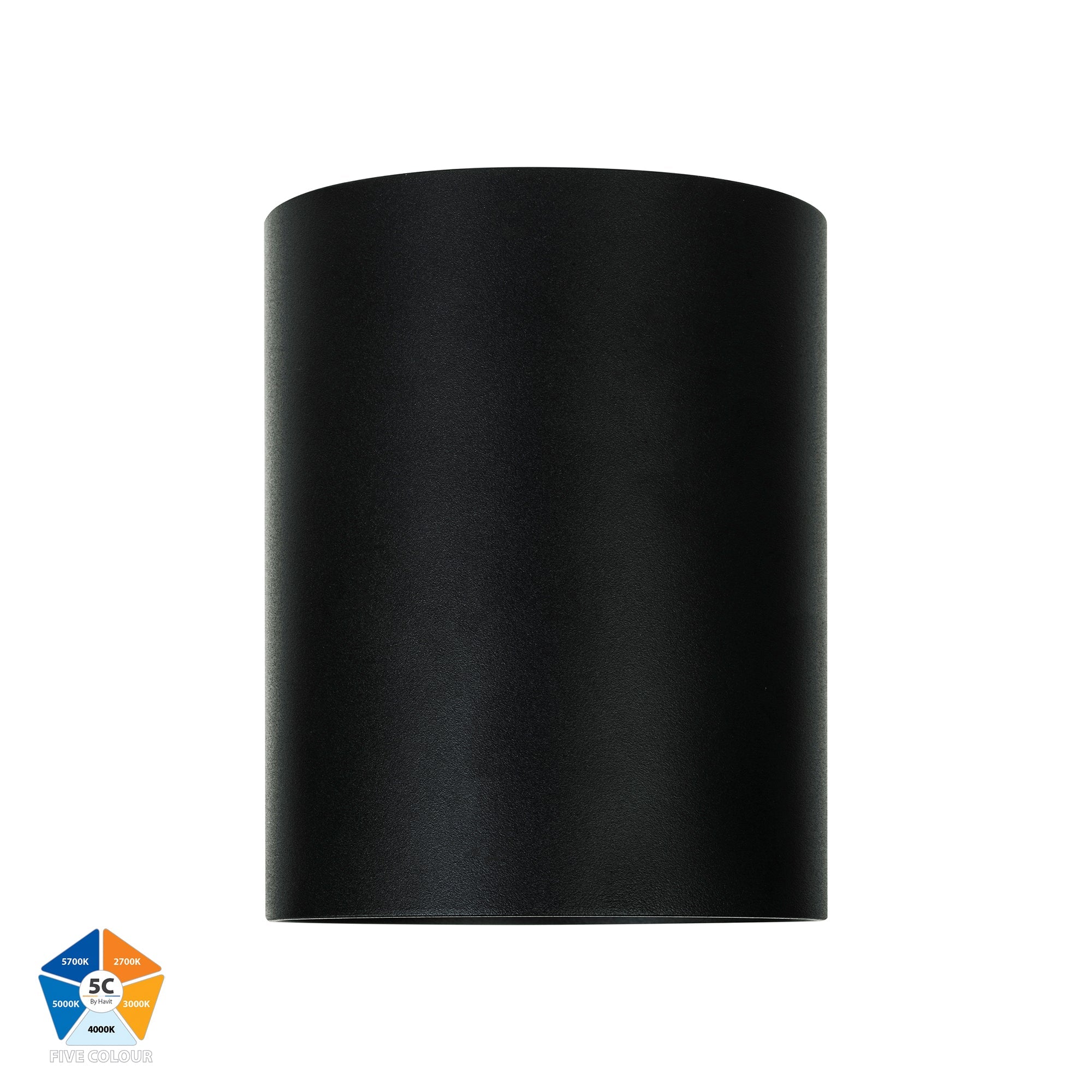 HV5843S-BLK | HV5843S-BLK-12V - Nella Black 18w Surface Mounted LED Downlight
