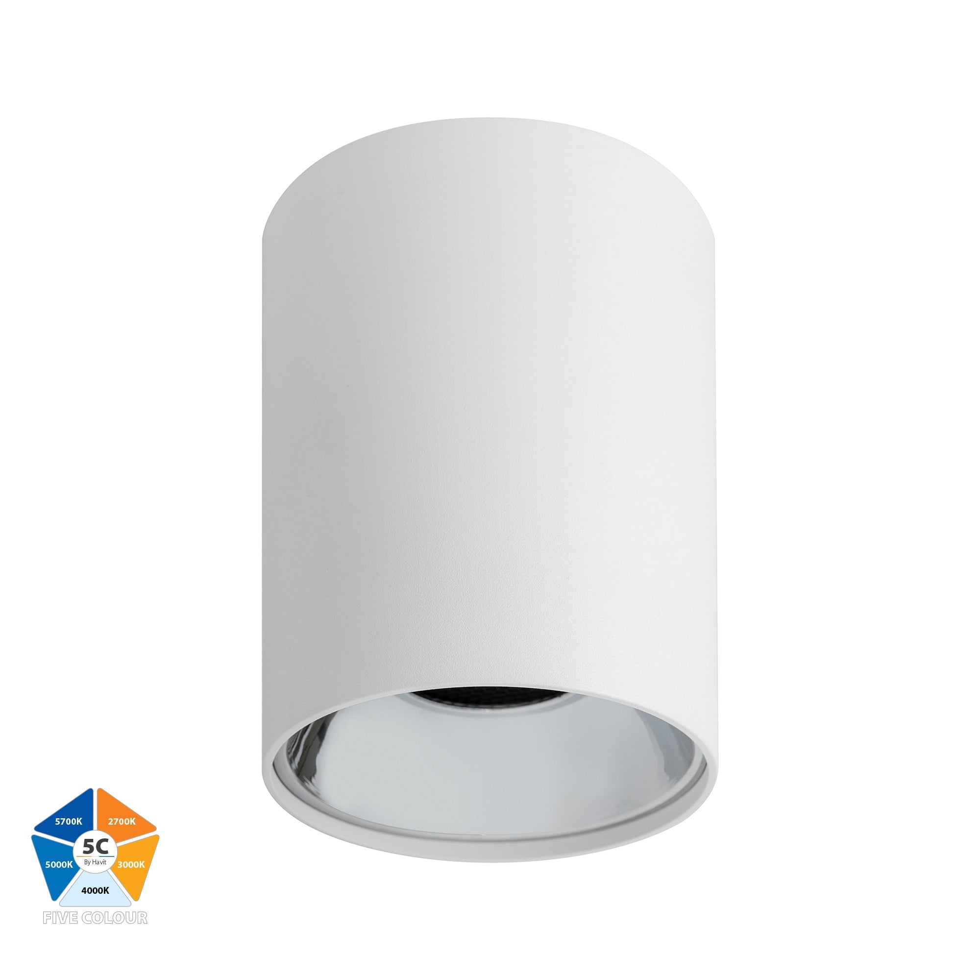 HV5843-CR - Chrome Inner Ring to Suit HV5843 18w Surface Mounted LED Downlight