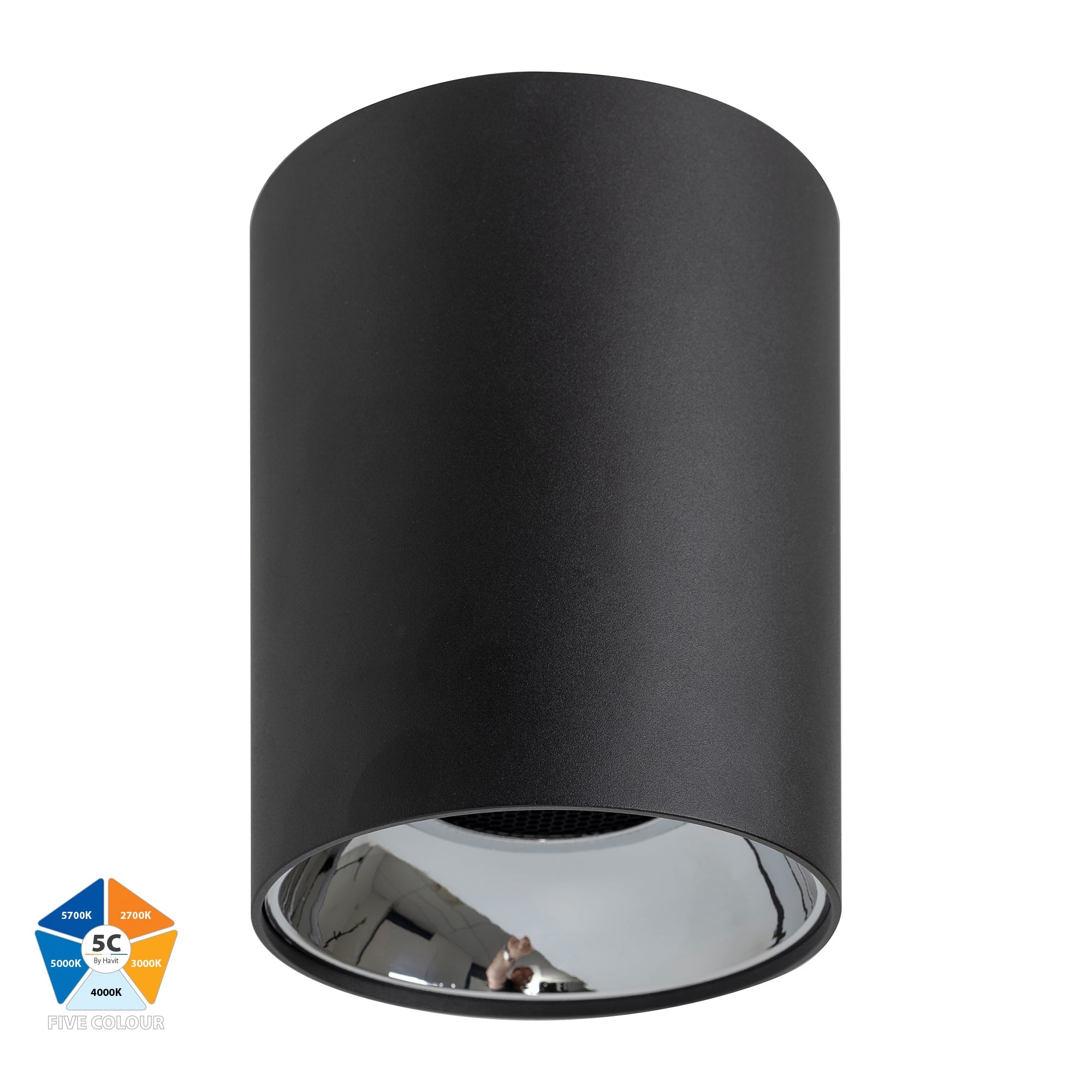 HV5844-CR - Chrome Inner Ring to Suit HV5844 24w Surface Mounted LED Downlight