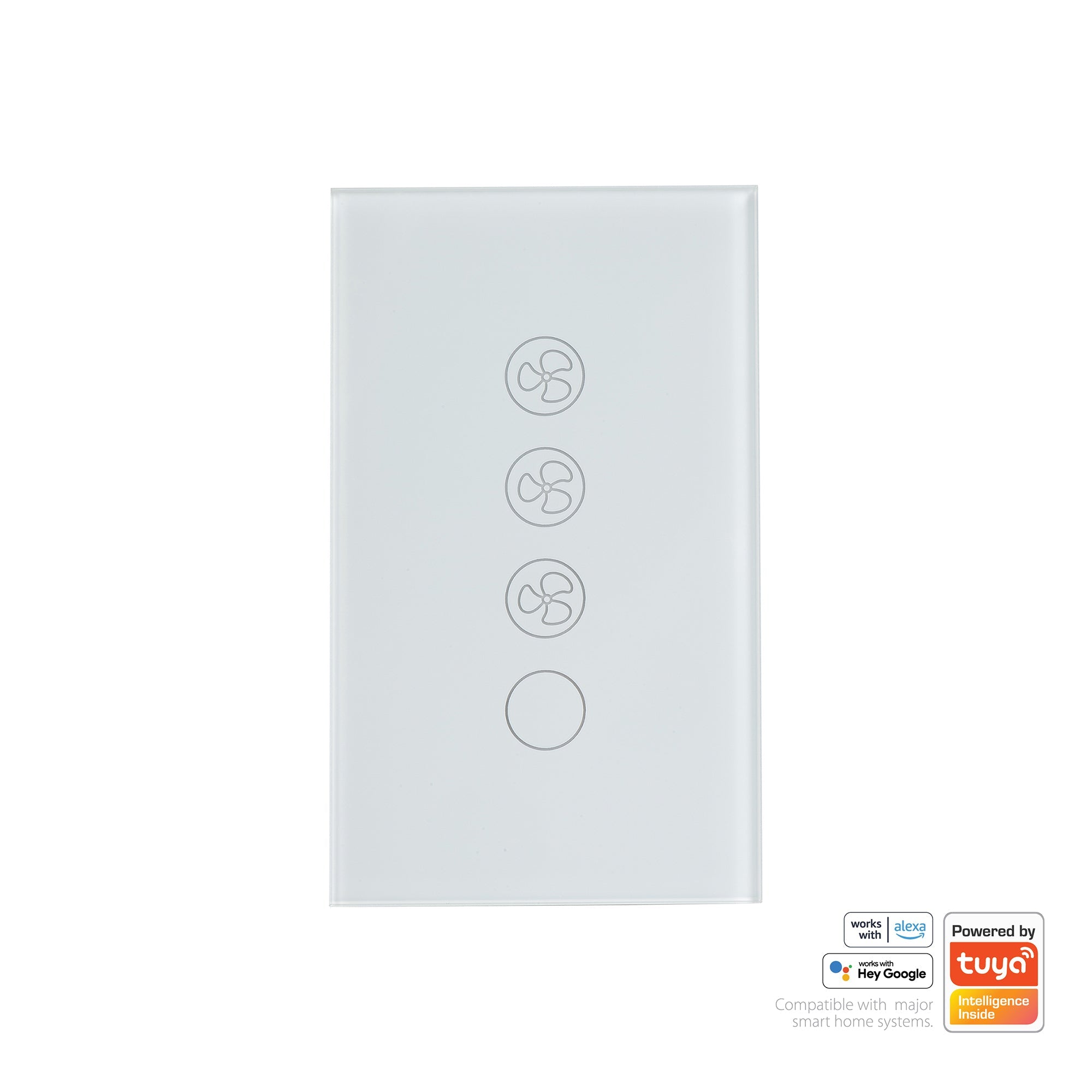 HV9116 - White Wifi Fan with Light Controller