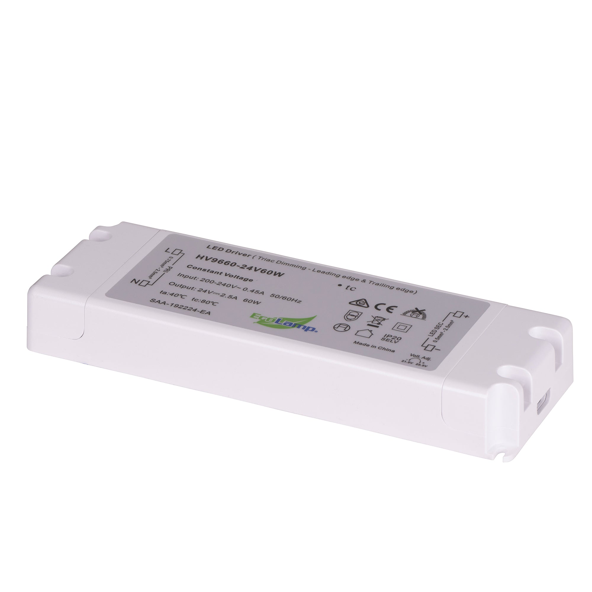 HV9660-60W - 60W Indoor Dimmable LED Driver