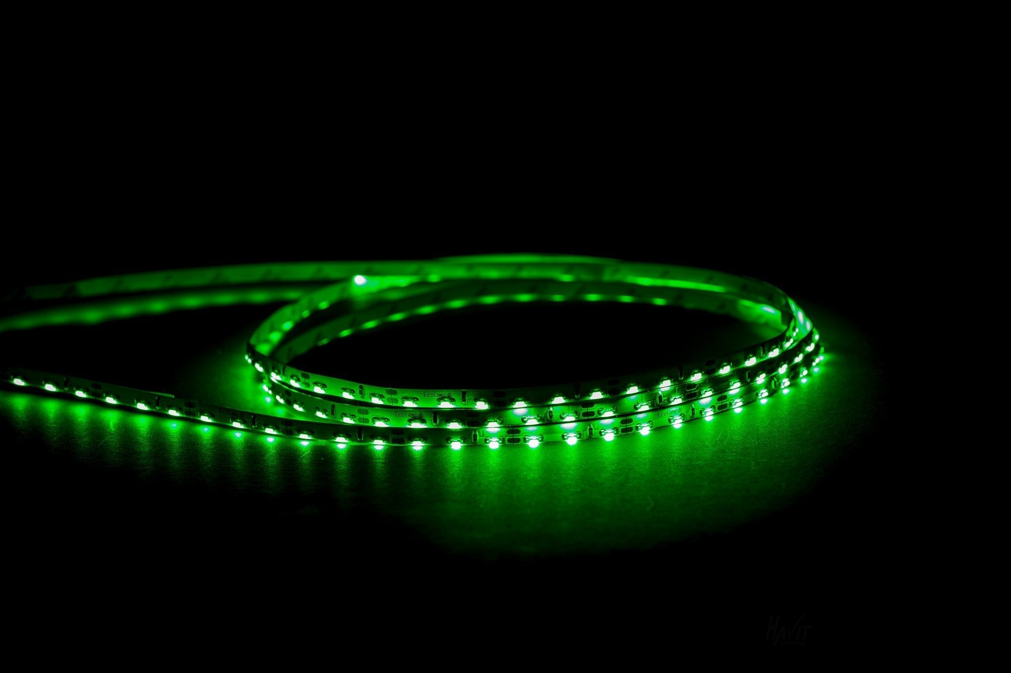 HV9723-IP20-96SM-G - 7.7w IP20 Side Mounted LED Strip Green