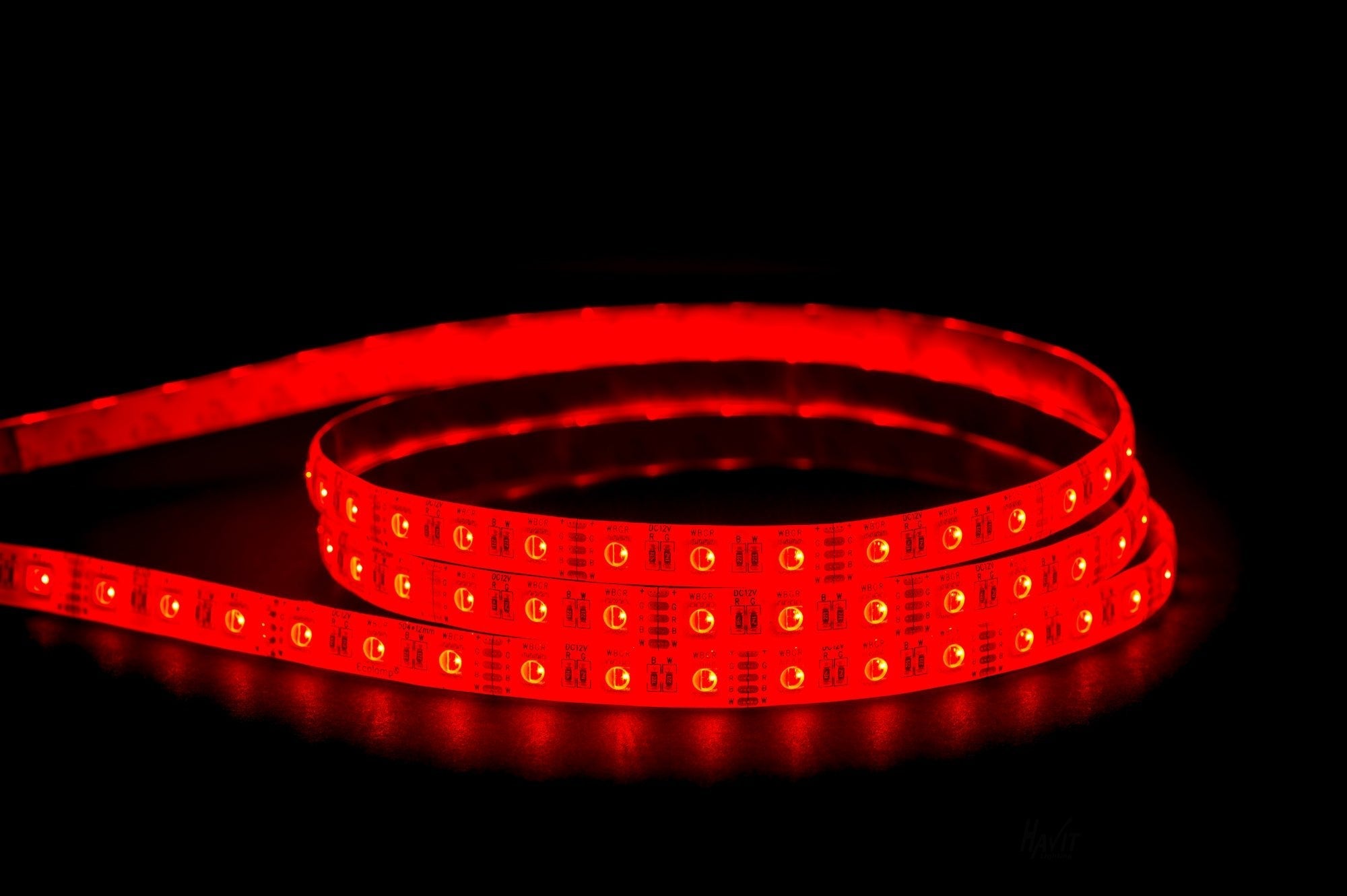 HV9751-IP54-60-RGBW - 14.4w IP54 RGB + 3000k LED Strip (RGBW)