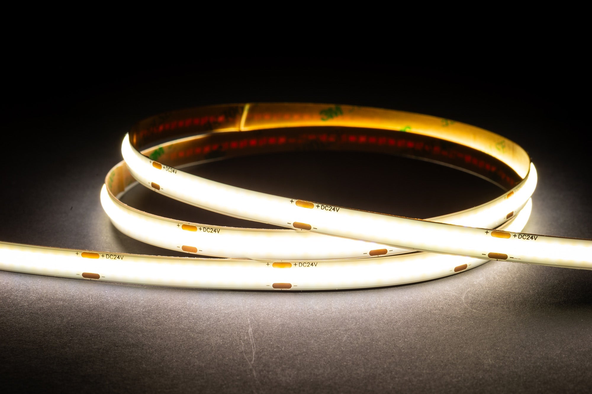 HV9760-IP20-320-5K - 4.8w IP20 24v DC 5500K COB Dotless LED Strip