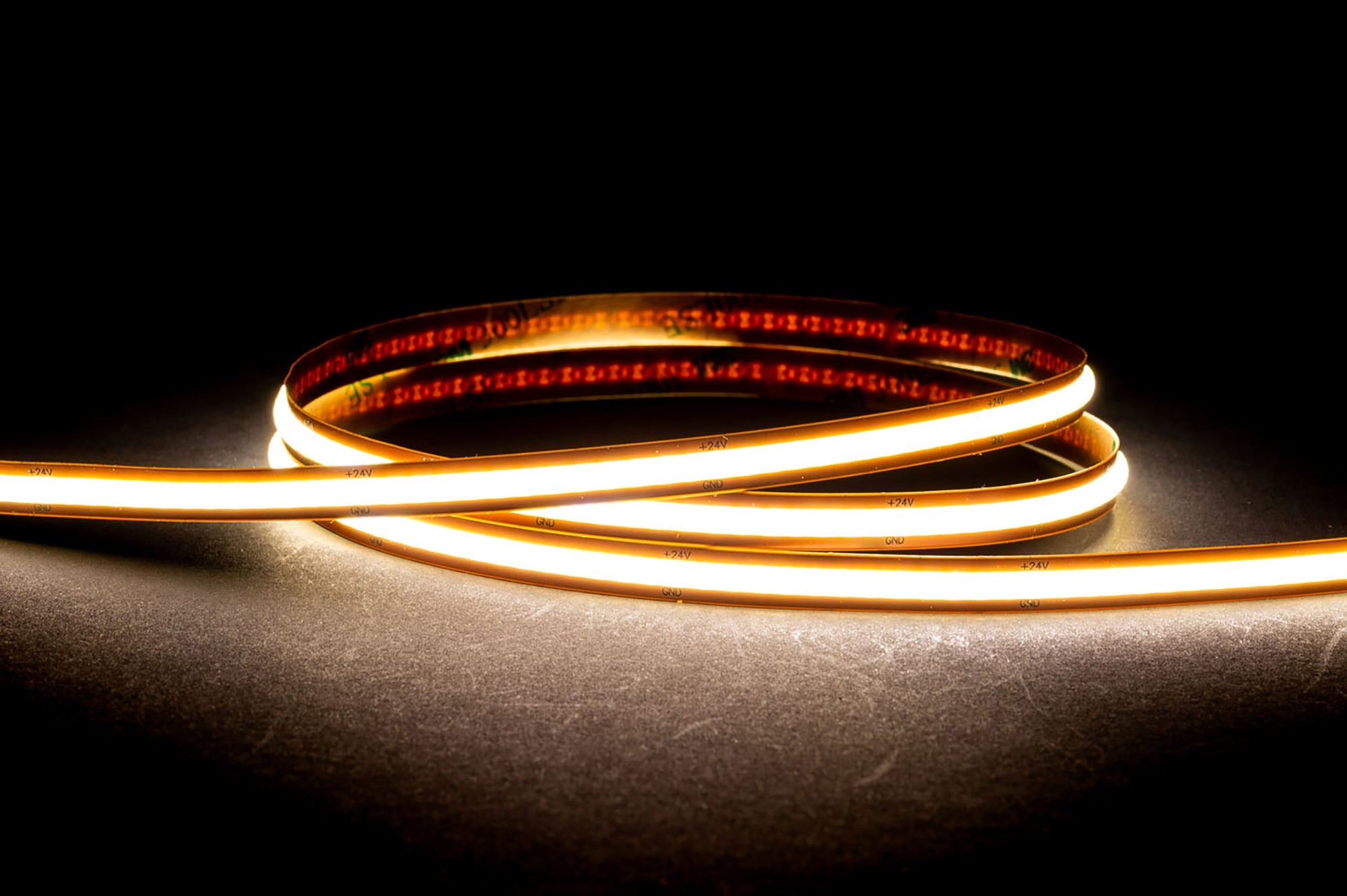 HV9761-IP20-528-5K - 12w IP20 24v DC 5500K Free Cut COB Dotless LED Strip