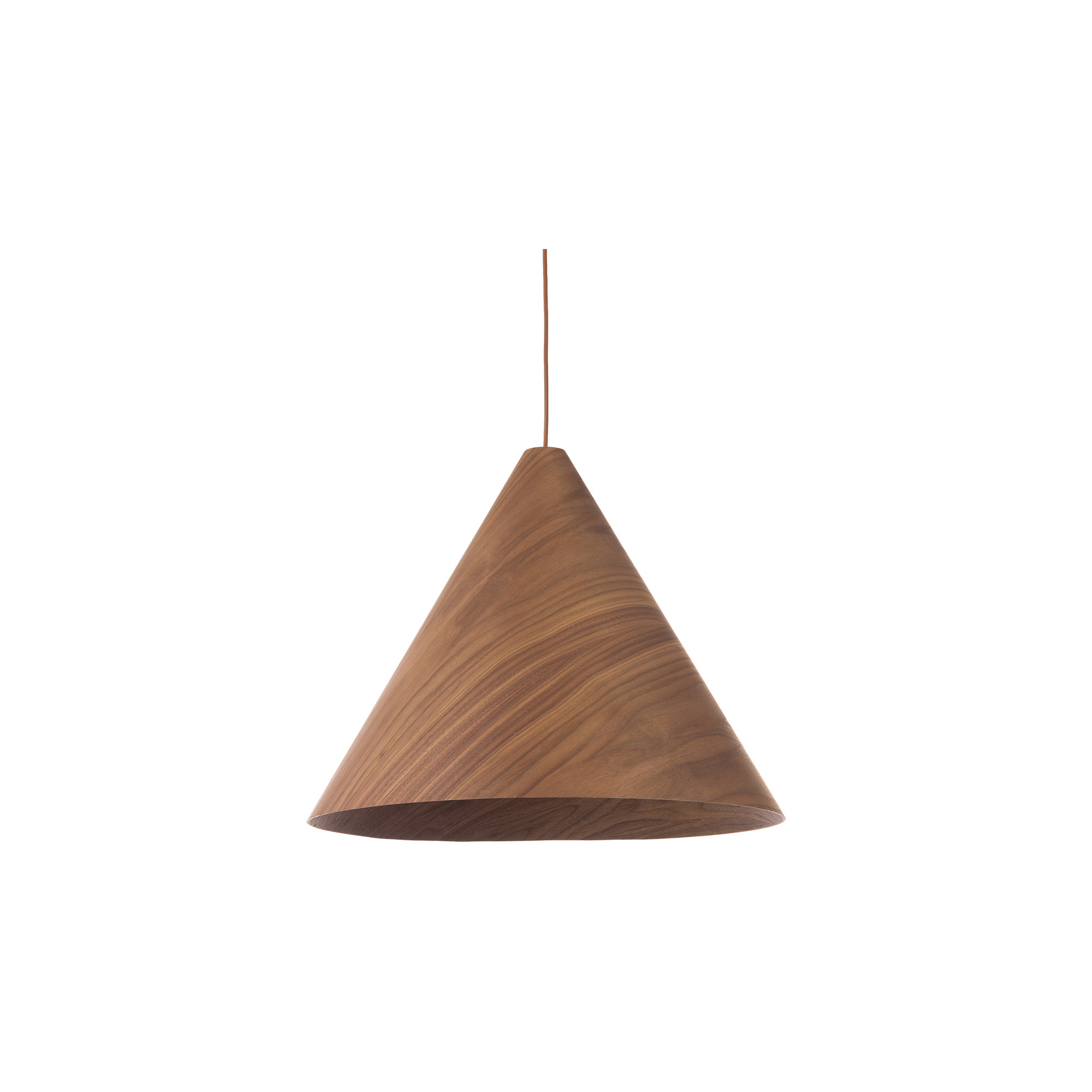 Hugo 1 Light E27 Conical Pendant