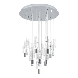 Alemdina Hanging Light 15X2.1W LED Tri-Colour Chrome