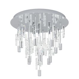 Alemdina Ceiling Light 15X2.1W LED Tri-Colour Chrome