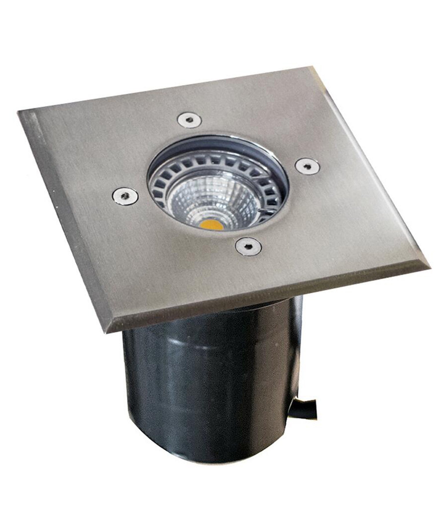 GU10 Inground Up Light (Square / 316 Stainless Steel Faceplate) IP67