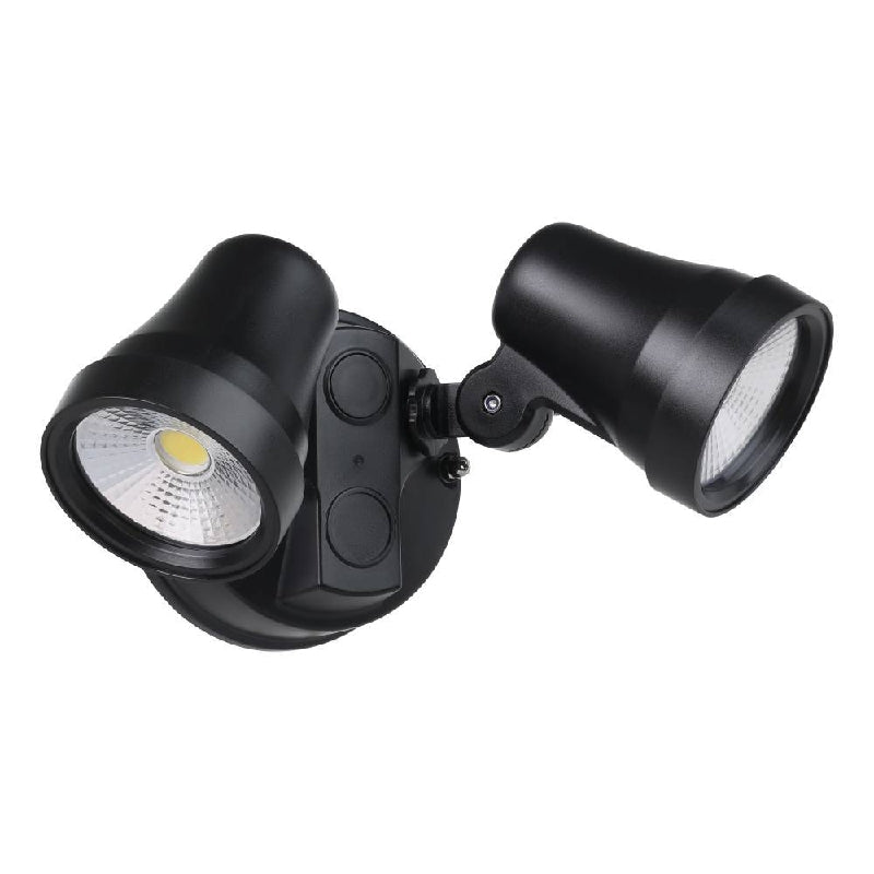 Coastguard Exterior Spot 2X15W LED Tri-Colour Black