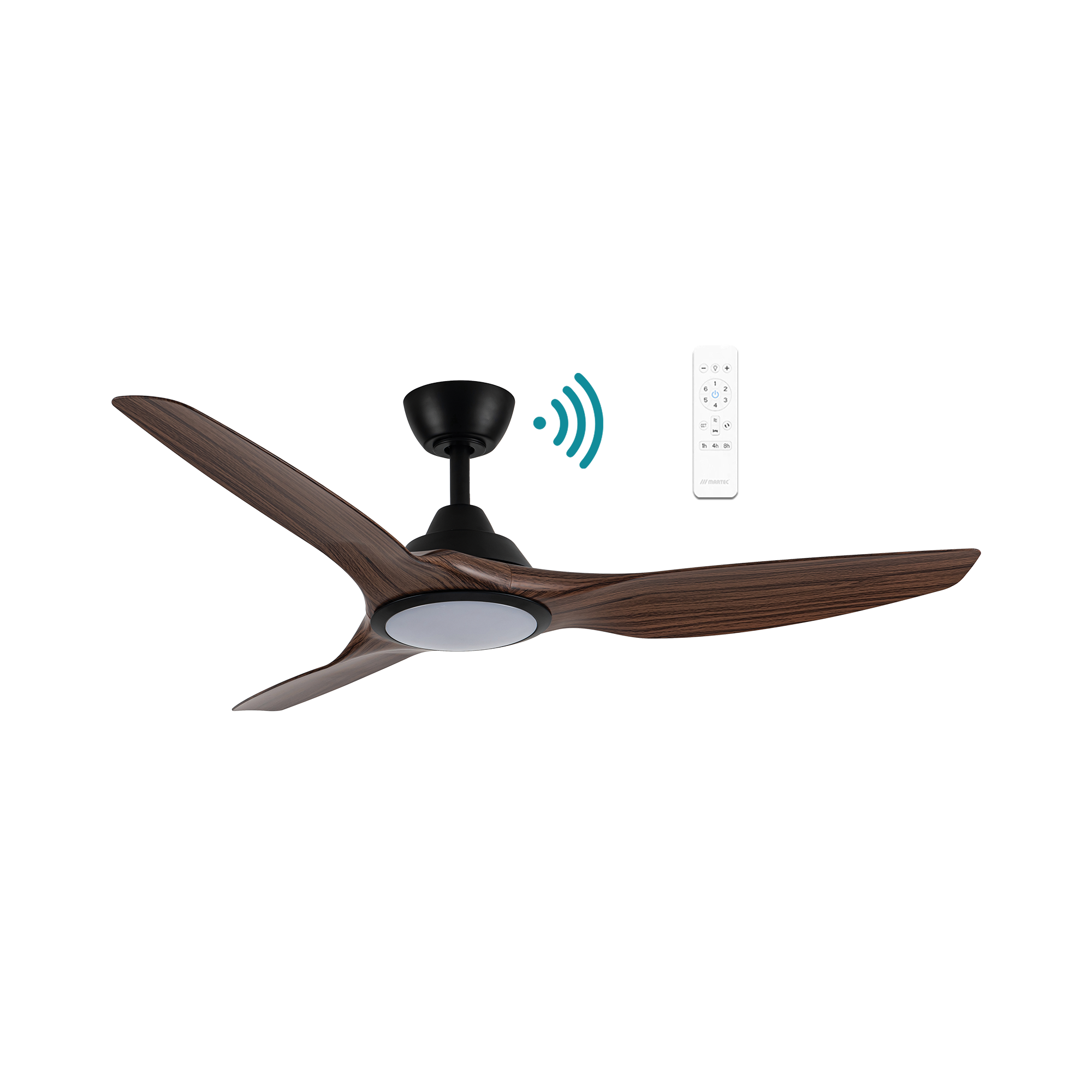 Impact DC 1320mm 3 ABS Blade WIFI & Remote Control Ceiling Fan