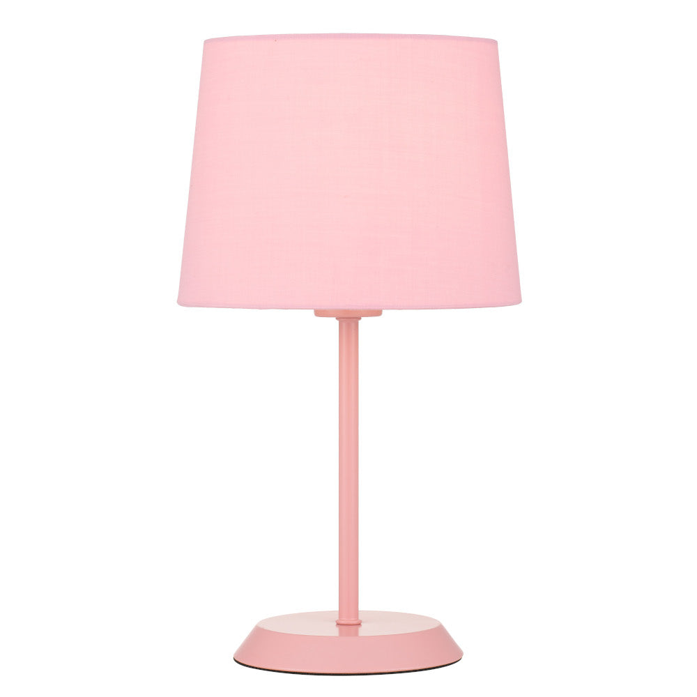 Jaxon White, Pink, Green, Gold/Ivory or Blue Table Lamp