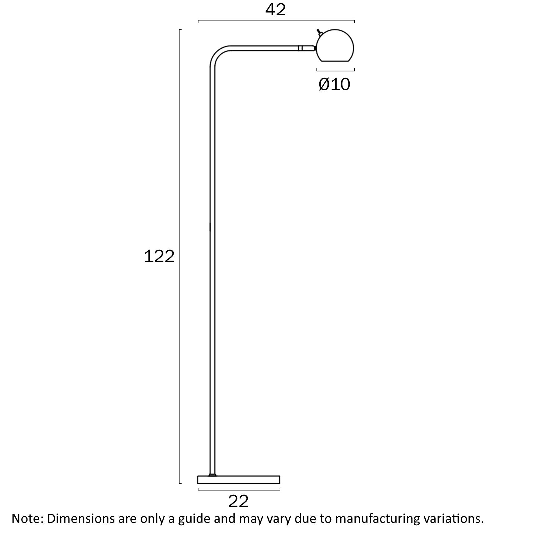 Jeremy Grey/Antique Brass or Black/Antique Brass Floor Lamp