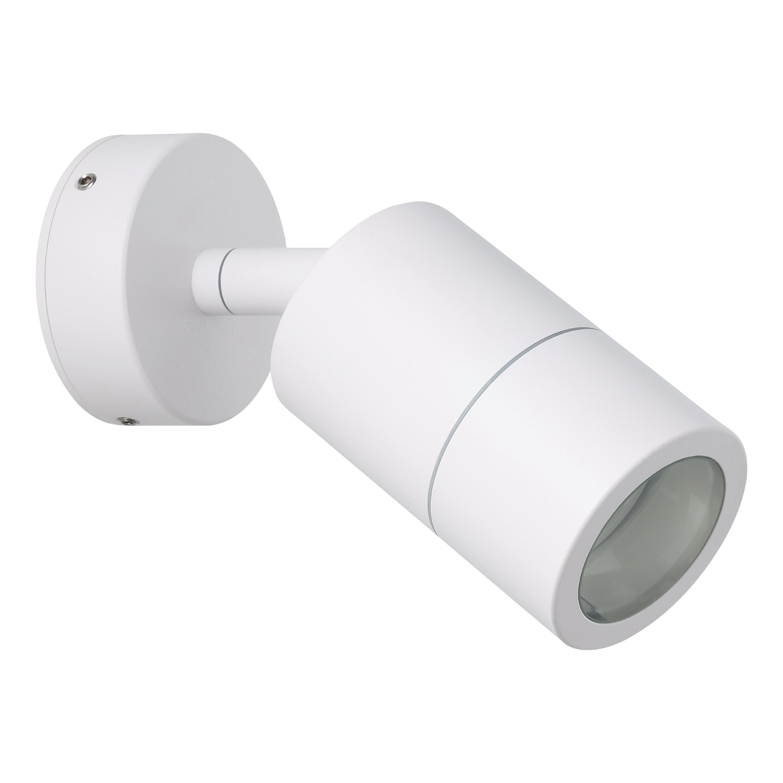 FREMANTLE EXTERIOR WALL LIGHT 1X5W LED TRI-COL WHITE ADJUSTABLE