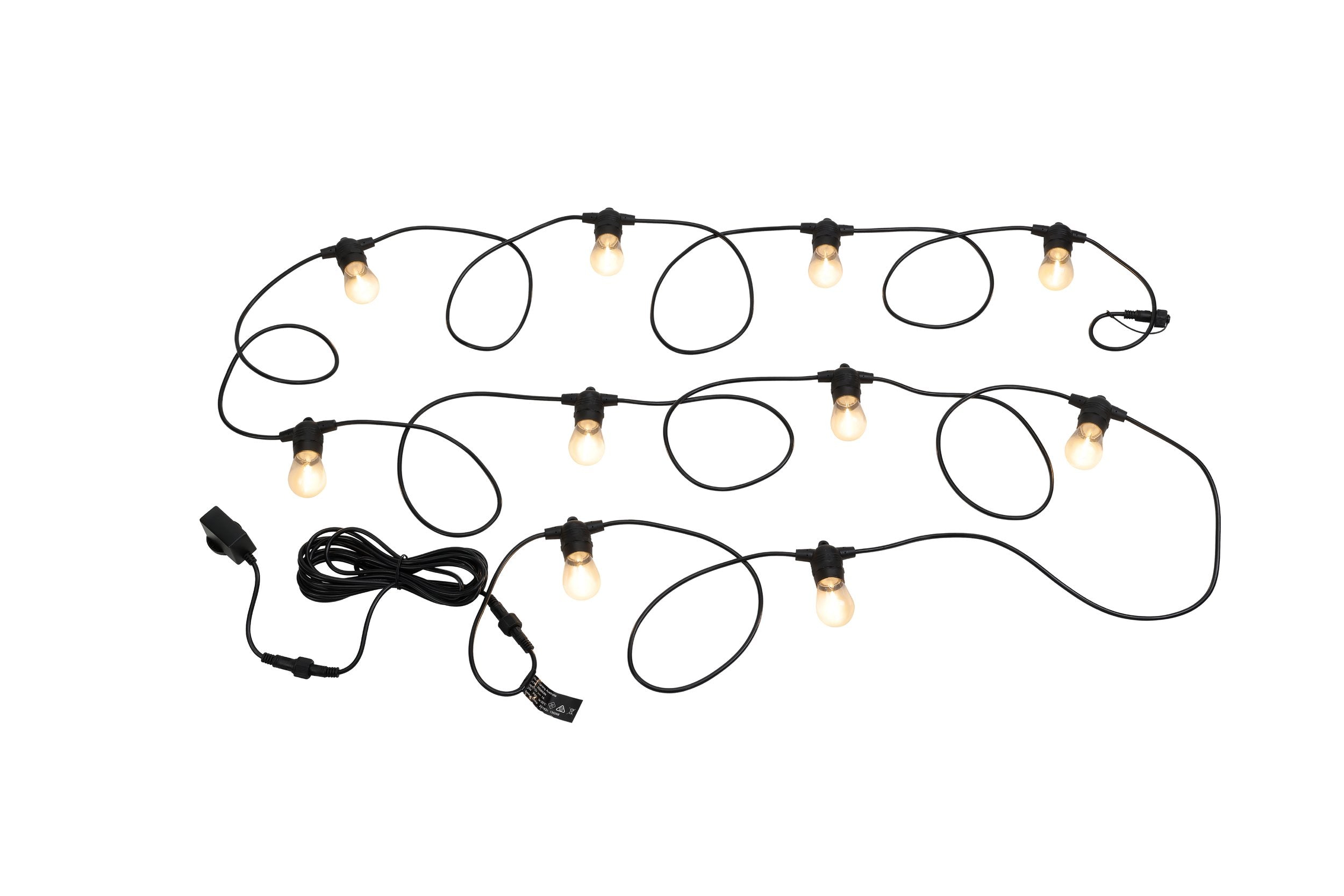 FESTOON 2 KIT 10XE27 12V 2700K BLACK