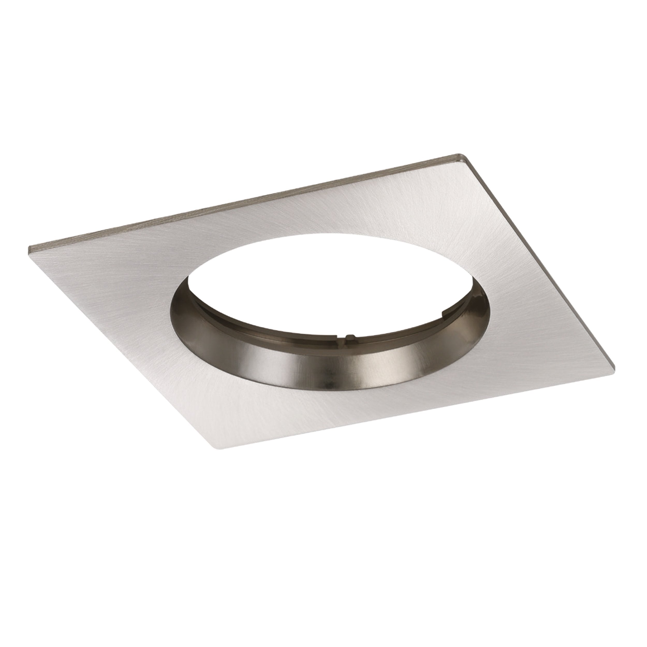 ROYSTAR DOWNLIGHT TRIM RECESS SQ SATIN NICKEL