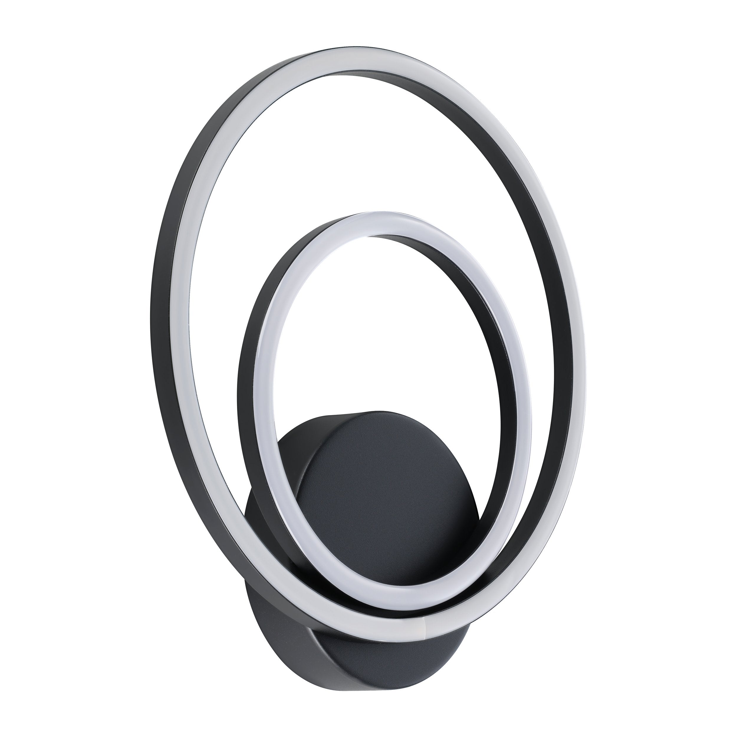 LANACERA WALL LIGHT 20W LED 3000K BLACK