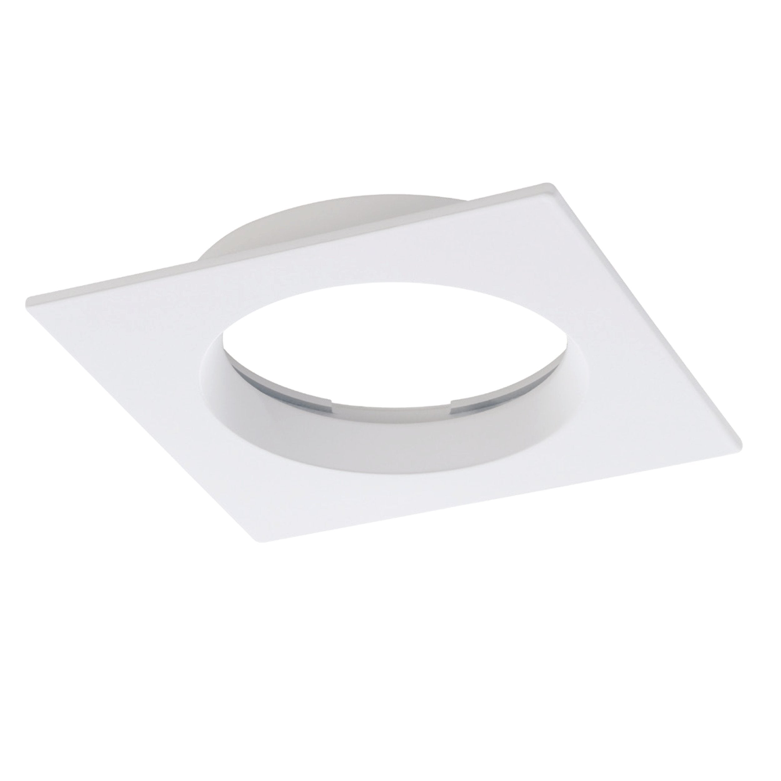 ROYSTAR DOWNLIGHT TRIM RECESS SQ WHITE