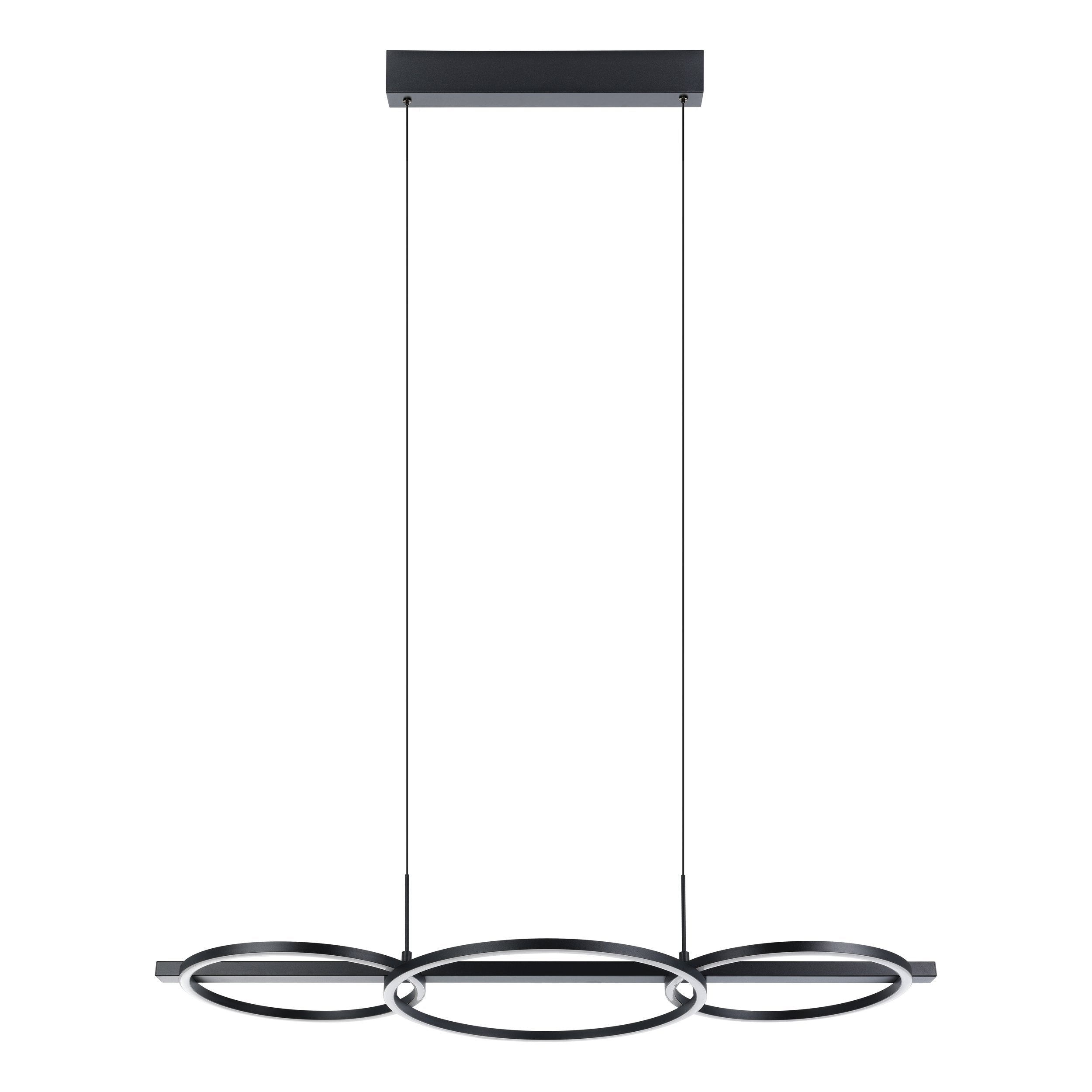 LANACERA PENDANT LIGHT 40.5W LED 3000K BLACK