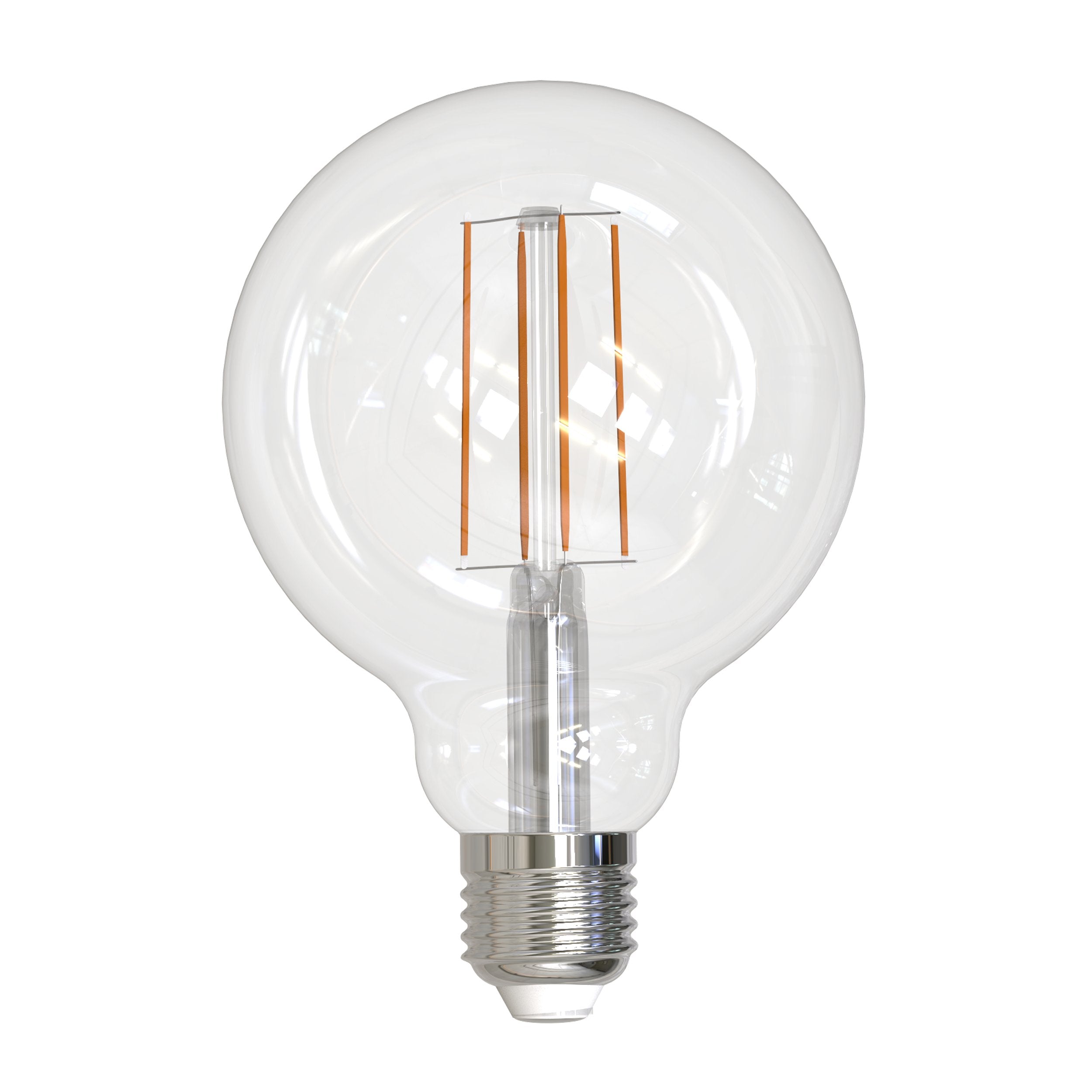 7.5W E27 2700K DIM LED G95 CLEAR