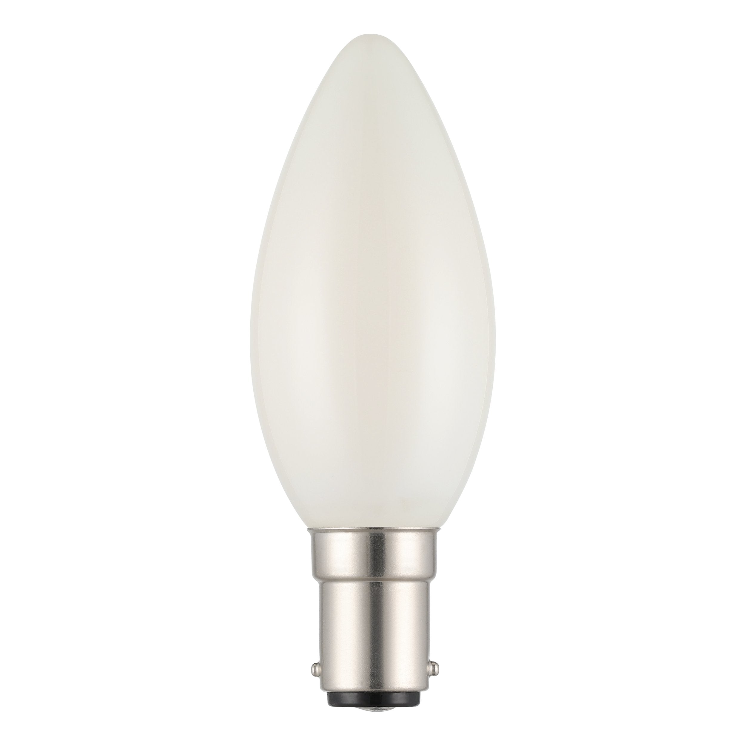 4W B15 3000K DIM LED CANDLE FROST